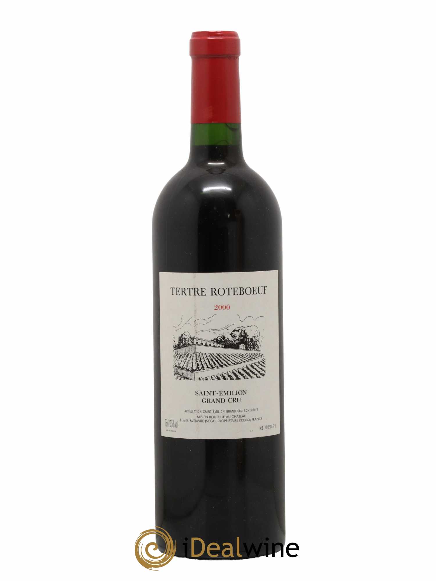 Château Tertre Roteboeuf 2000 - Lot de 1 bouteille - 0