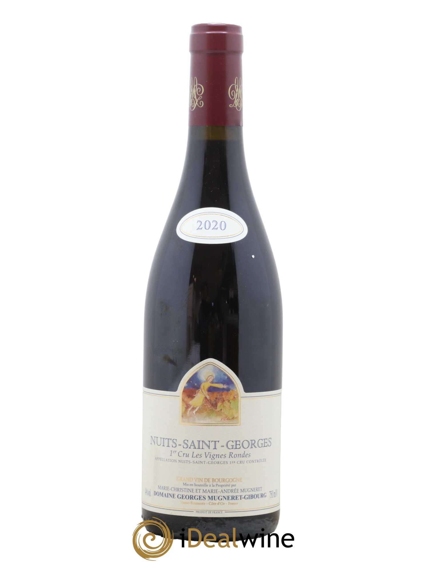 Nuits-Saint-Georges 1er Cru Les Vignes Rondes Mugneret-Gibourg (Domaine) 2020 - Lot de 1 bouteille - 0