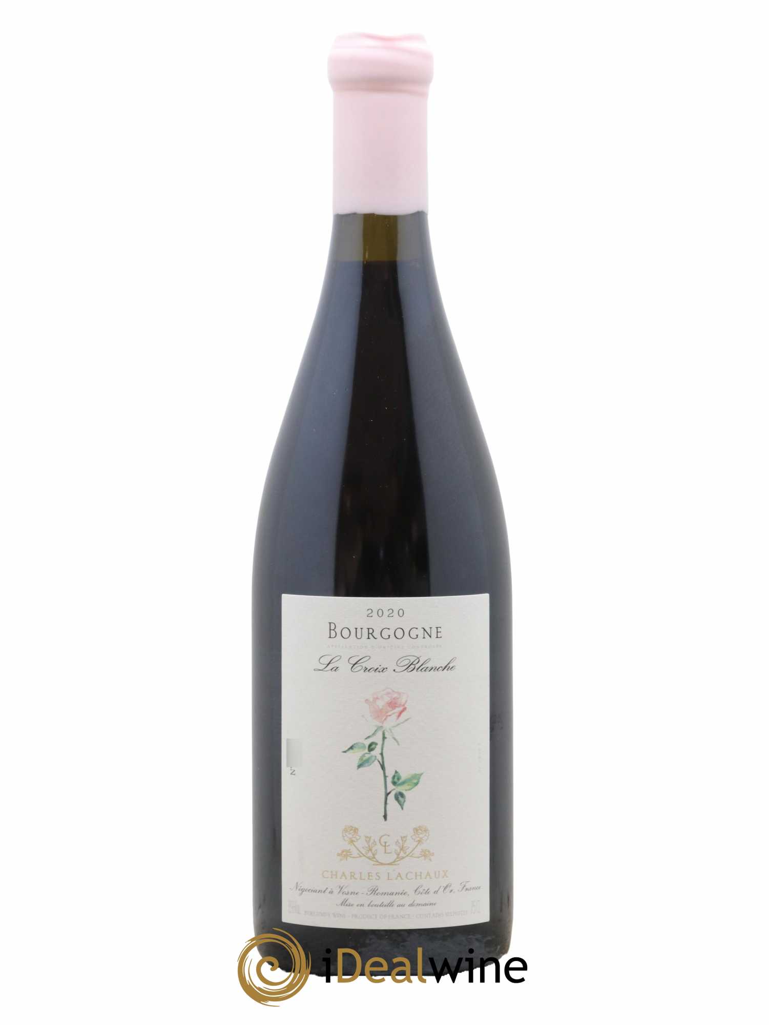 Bourgogne La Croix Blanche Charles Lachaux 2020 - Lot de 1 bouteille - 0