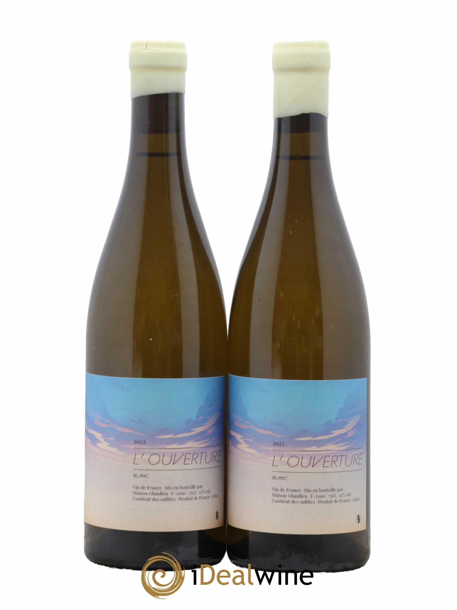Vin de France L'Ouverture Maison Glandien 2022 - Lot de 2 bouteilles - 0