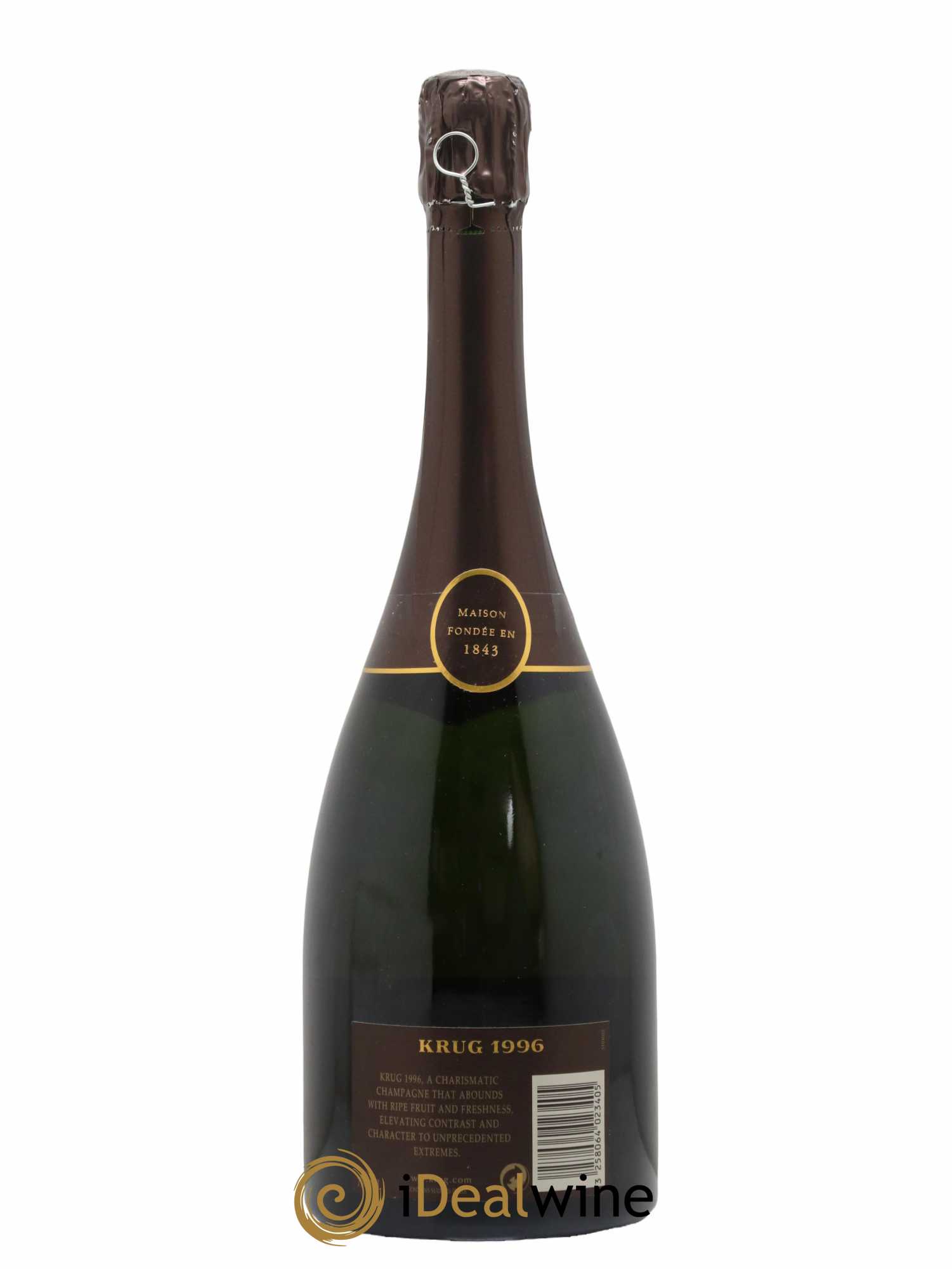Grande Cuvée Brut Krug 1996 - Lot de 1 bouteille - 1