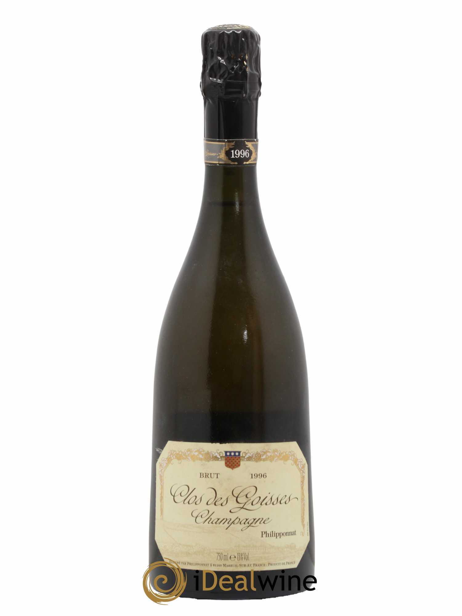 Clos des Goisses Philipponnat 1996 - Lot de 1 bouteille - 0