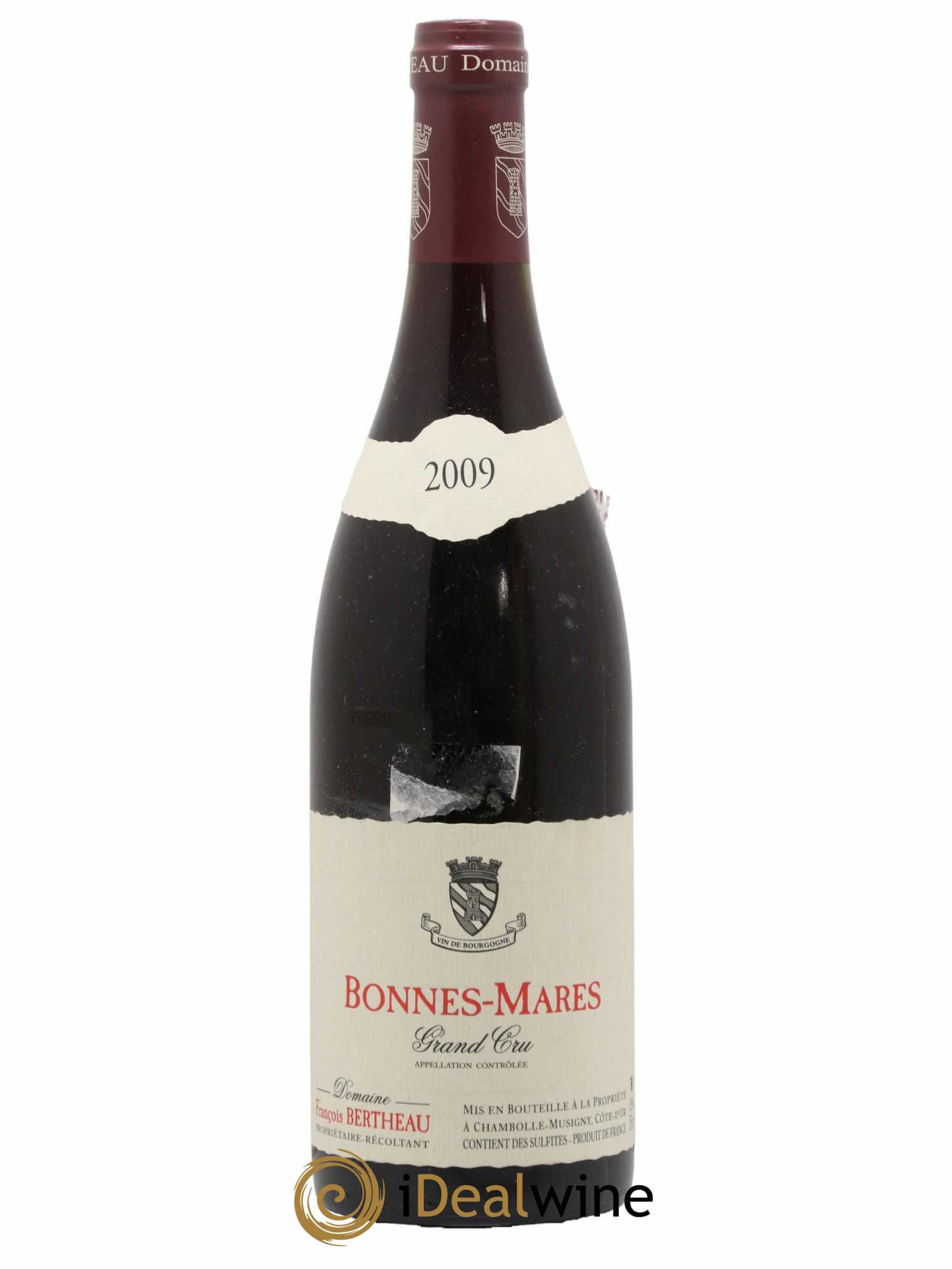 Bonnes-Mares Grand Cru François Bertheau 2009 - Lot de 1 bouteille - 0