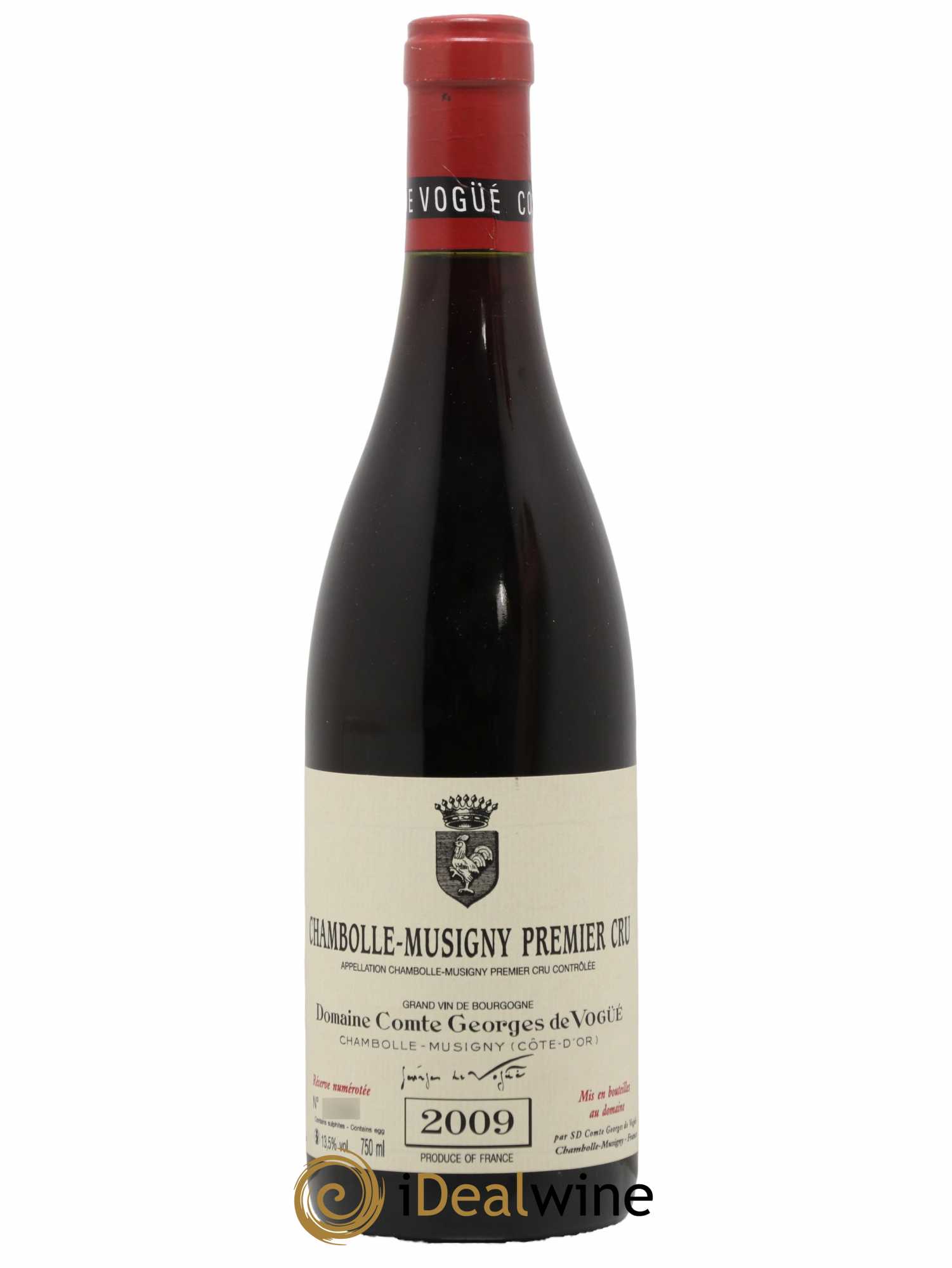 Chambolle-Musigny 1er Cru Comte Georges de Vogüé 2009 - Lot de 1 bouteille - 0