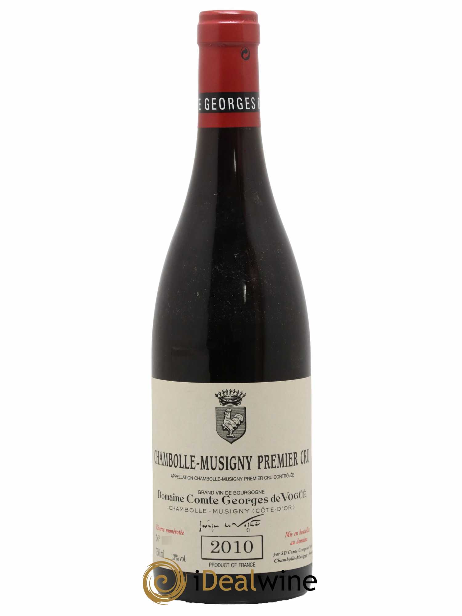 Chambolle-Musigny 1er Cru Comte Georges de Vogüé 2010 - Lot de 1 bouteille - 0