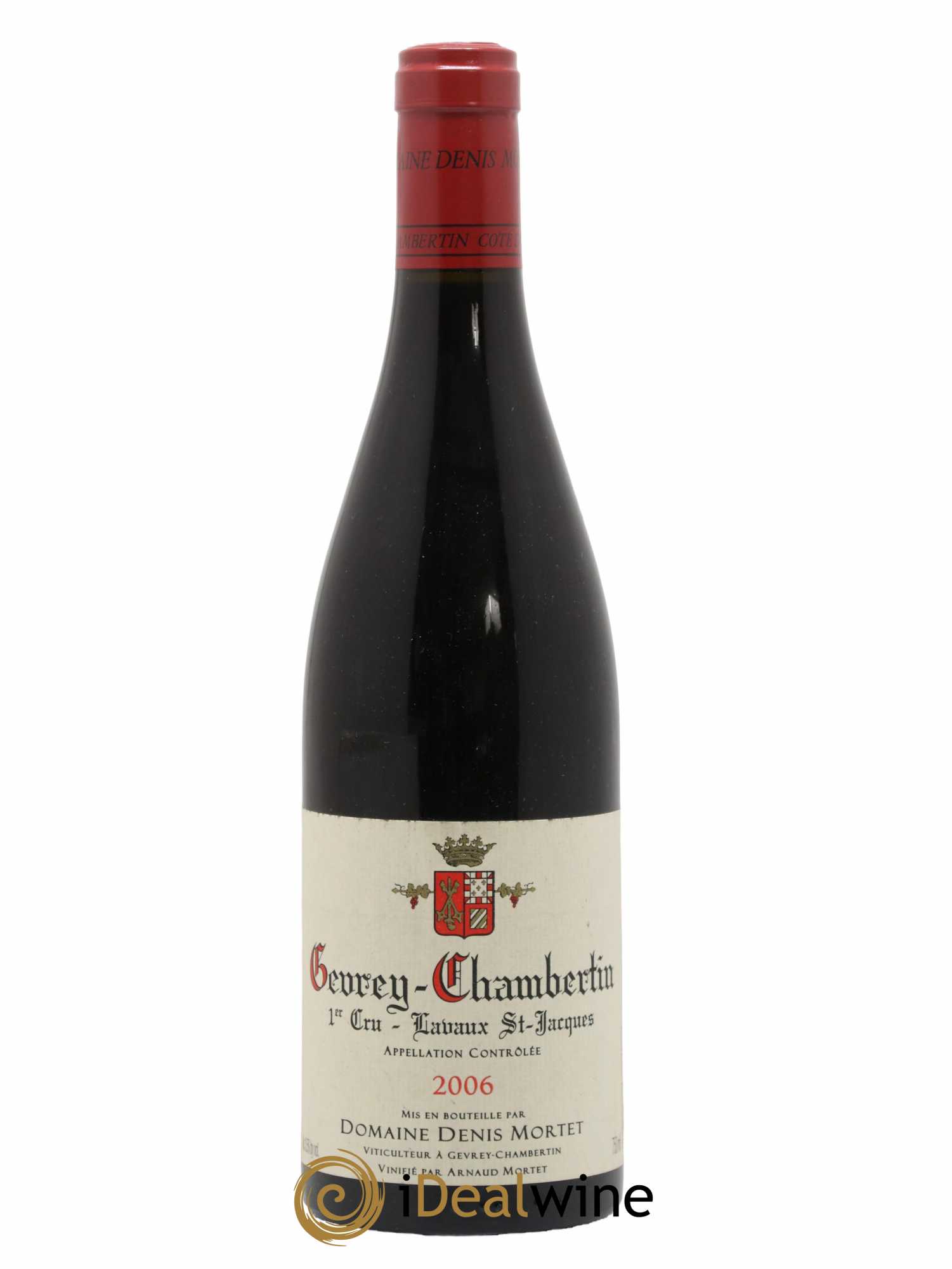 Gevrey-Chambertin 1er Cru Lavaux Saint Jacques Denis Mortet (Domaine) 2006 - Lot de 1 bouteille - 0