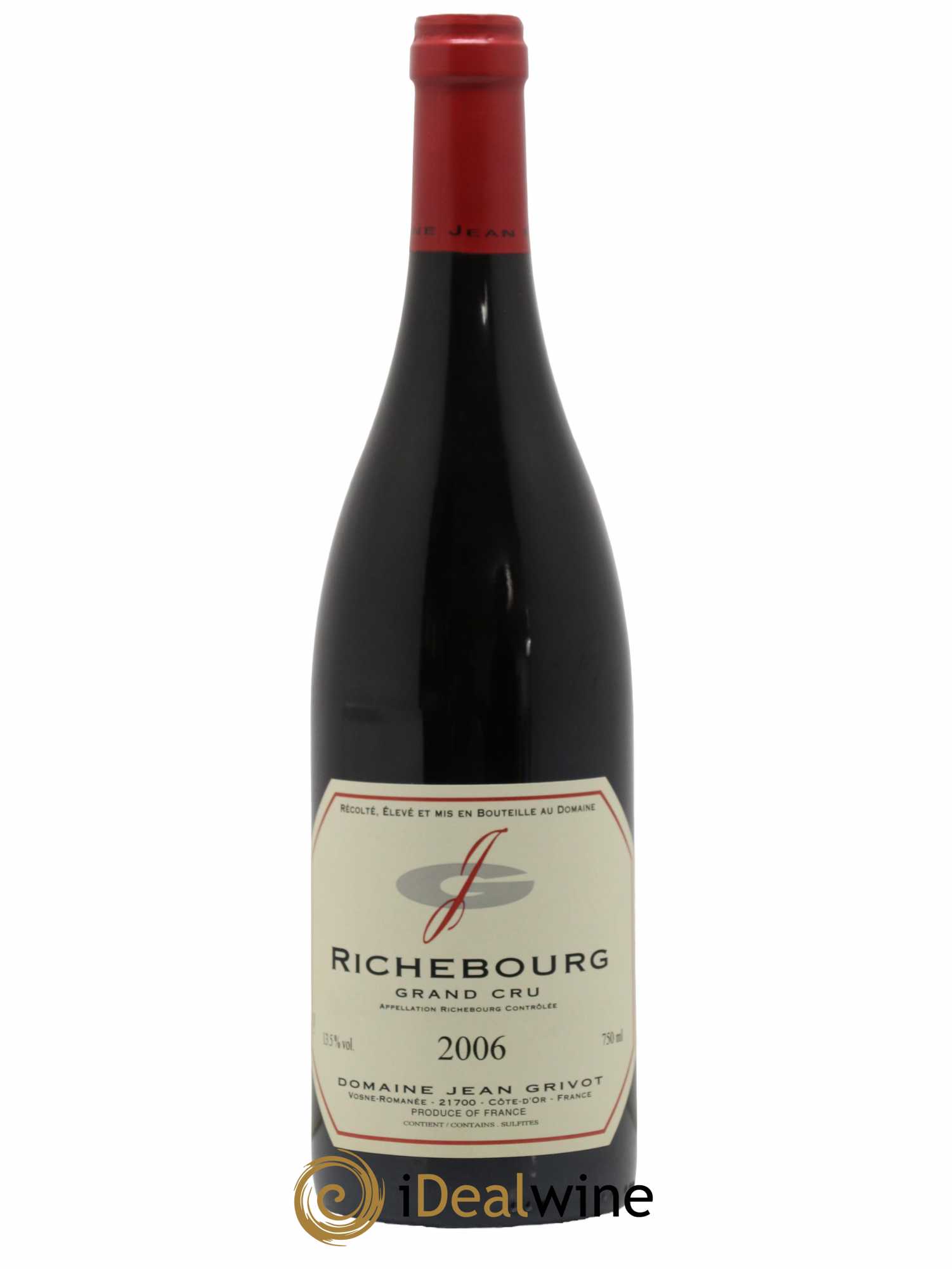 Richebourg Grand Cru Jean Grivot 2006 - Lot de 1 bouteille - 0