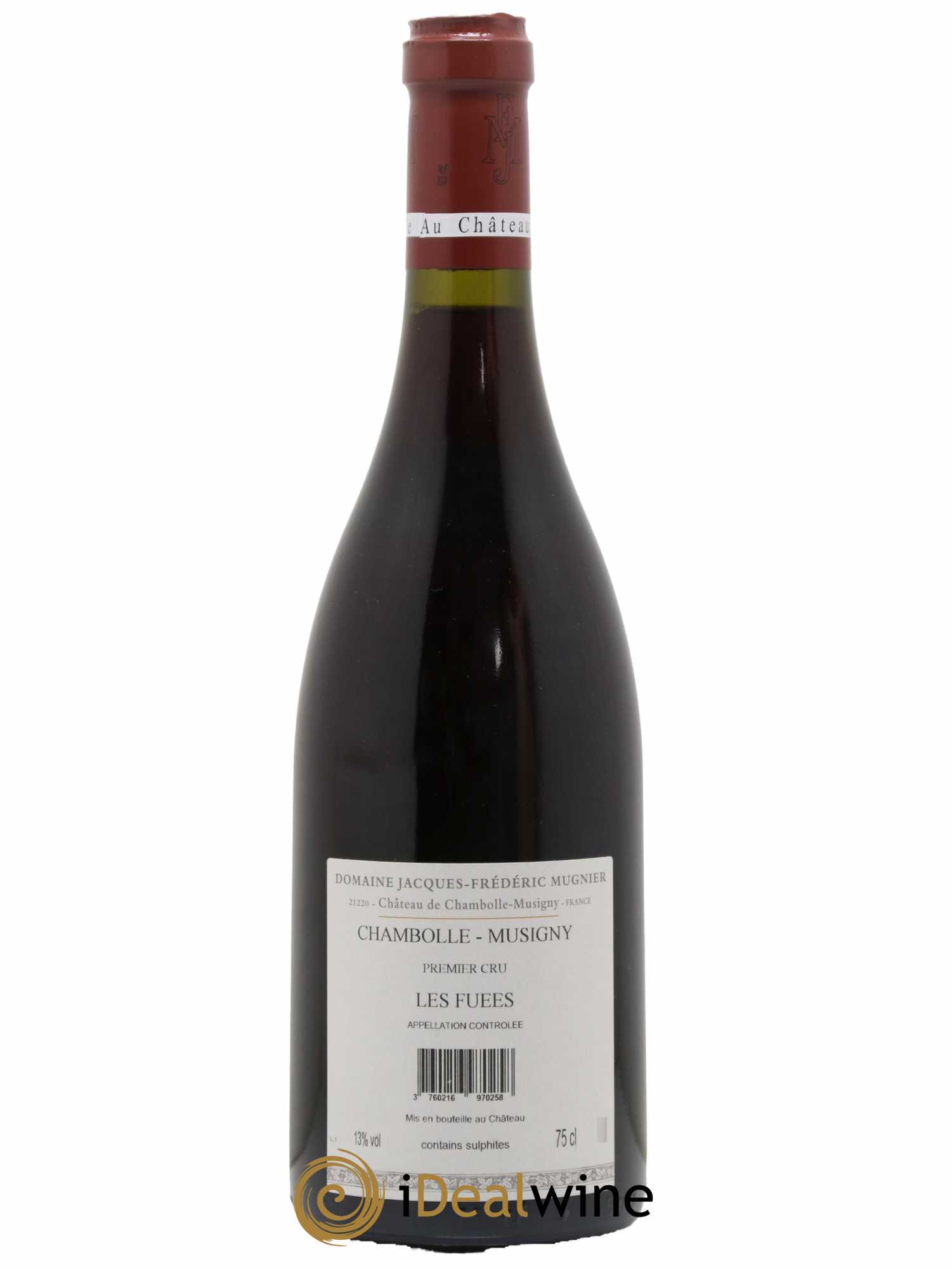 Chambolle-Musigny 1er Cru Les Fuées Jacques-Frédéric Mugnier 2010 - Lot de 1 bouteille - 1