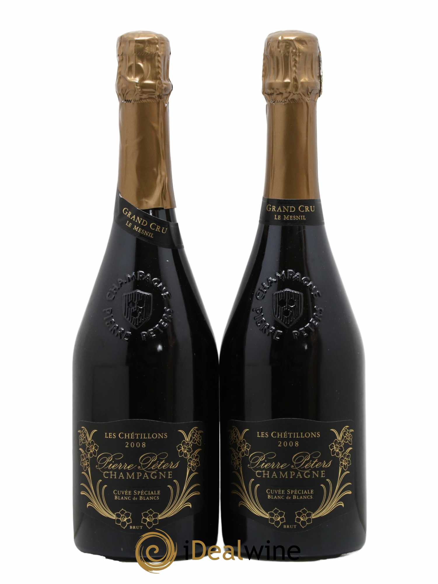 Cuvée Spéciale les Chétillons Blanc de Blancs Brut Pierre Péters 2008 - Lot de 2 bouteilles - 0