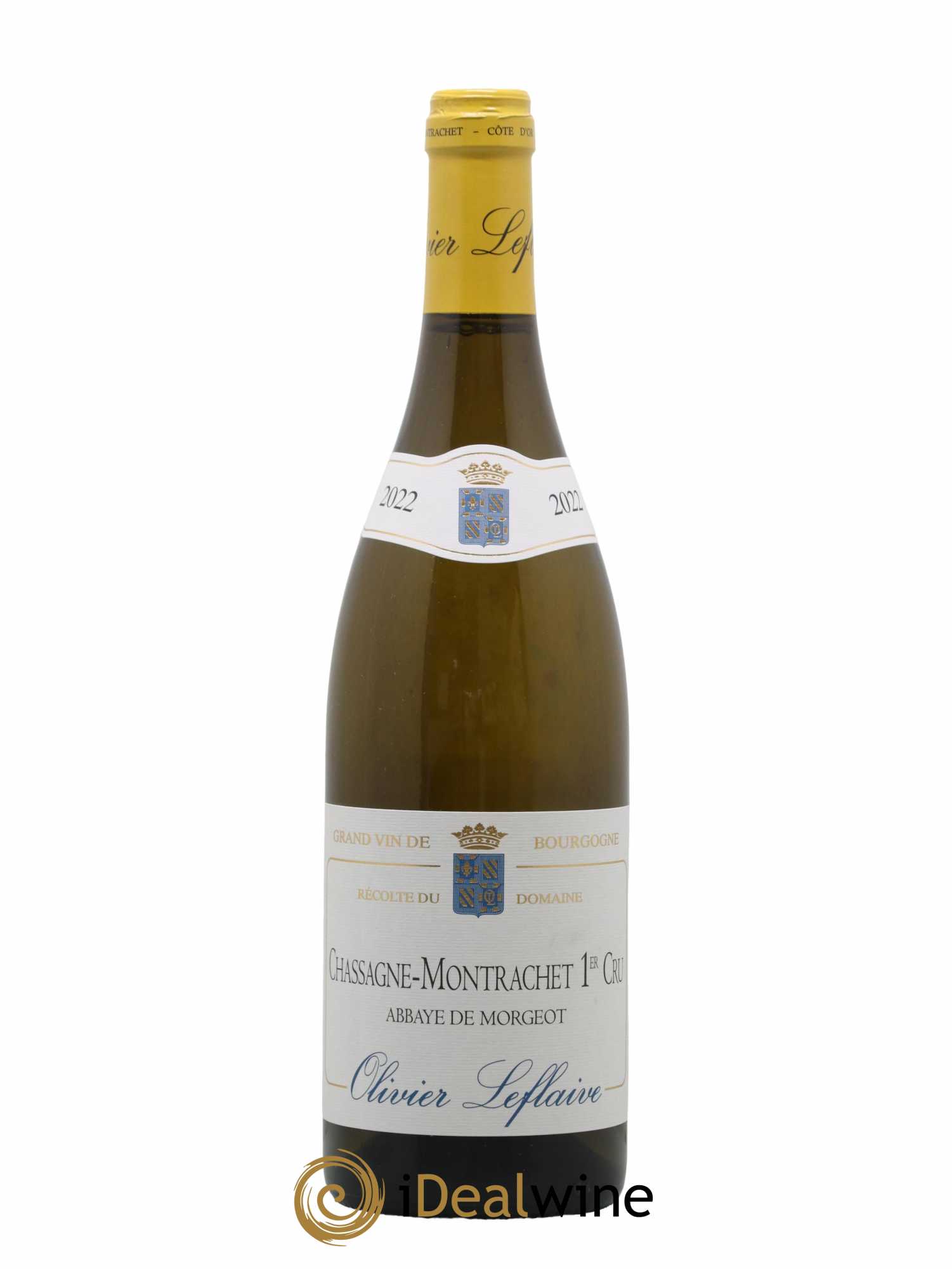 Chassagne-Montrachet 1er Cru Abbaye de Morgeot Olivier Leflaive 2022 - Lot de 1 bouteille - 0