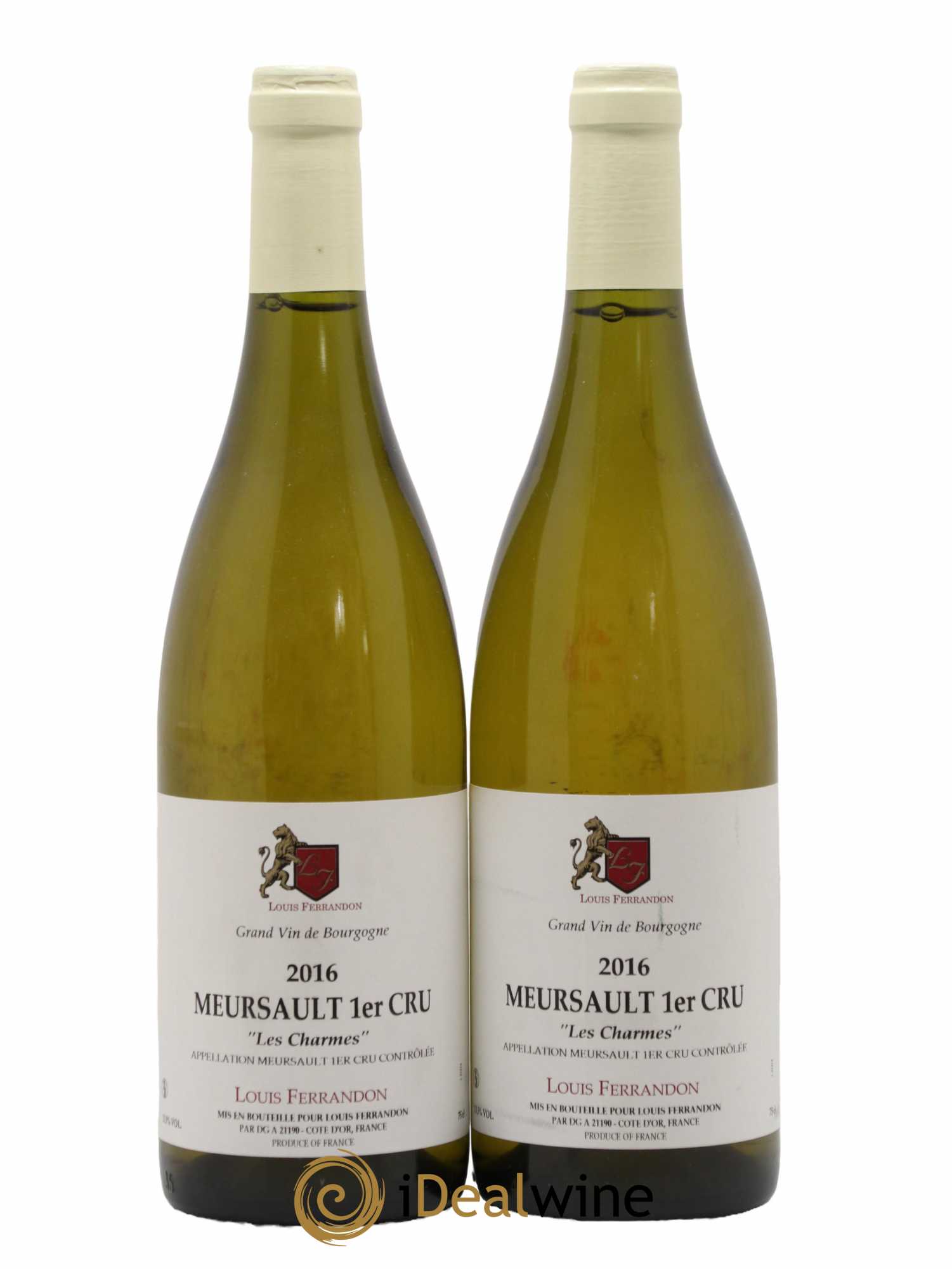 Meursault 1er Cru Les Charmes Louis Ferrandon 2016 - Lot de 2 bouteilles - 0