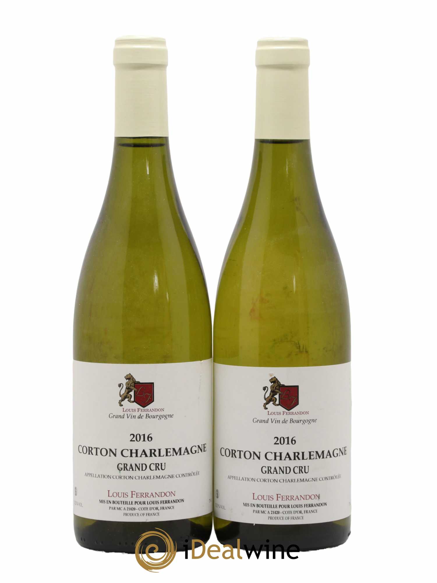 Corton-Charlemagne Grand Cru Louis Ferrandon 2016 - Lot de 2 bouteilles - 0