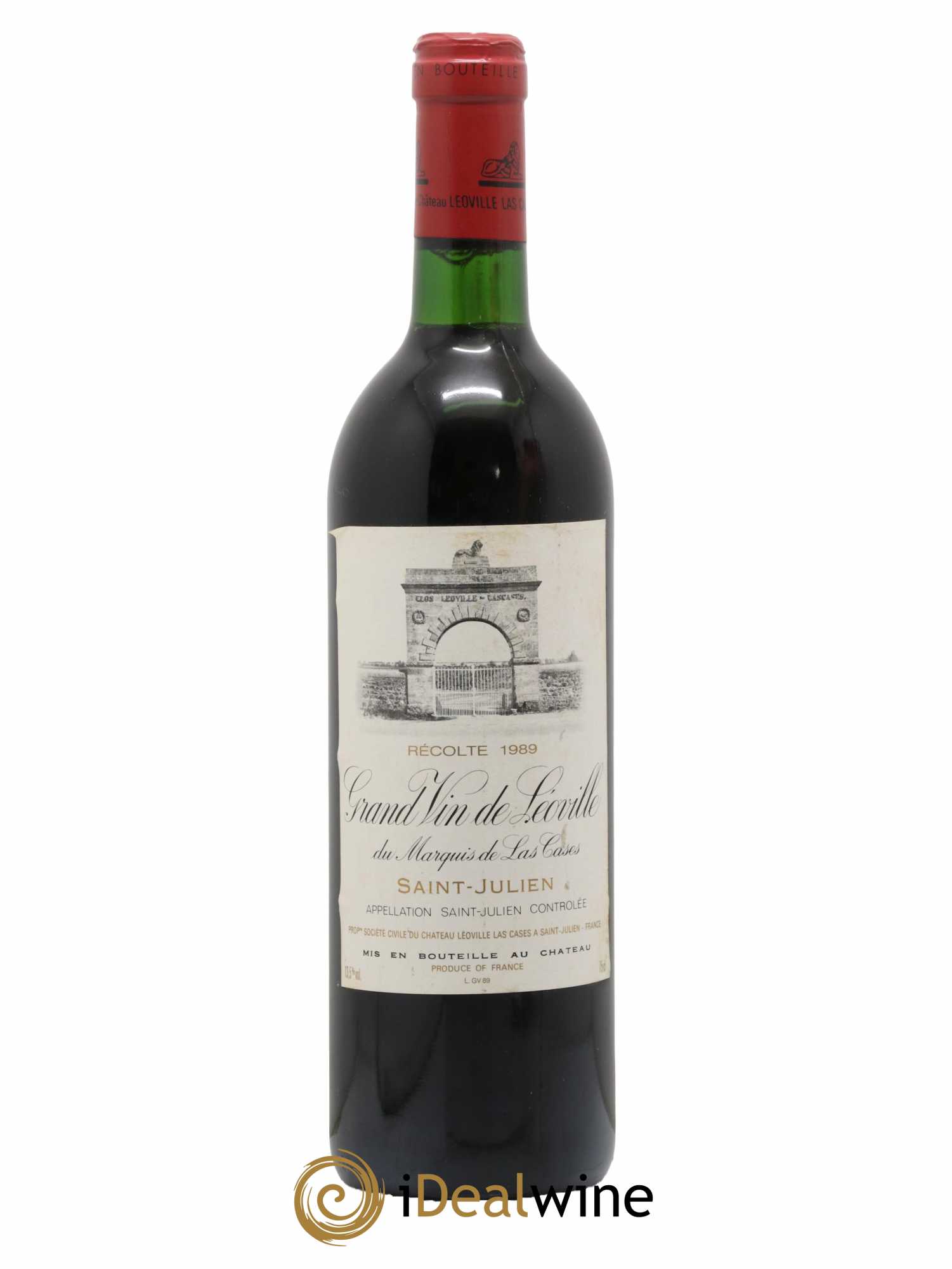 Château Léoville Las Cases 2ème Grand Cru Classé 1989 - Lot de 1 bouteille - 0