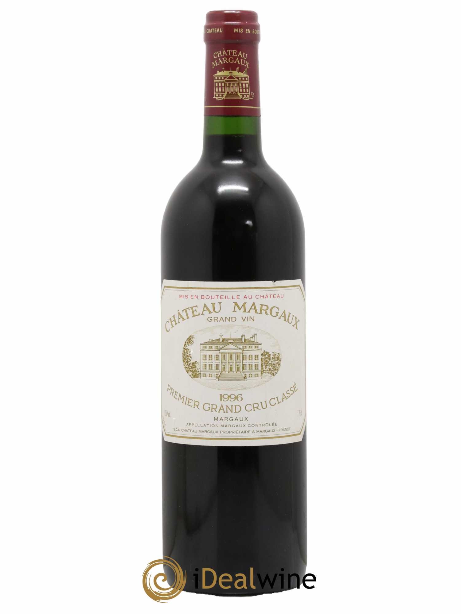 Château Margaux 1er Grand Cru Classé 1996 - Lot de 1 bouteille - 0