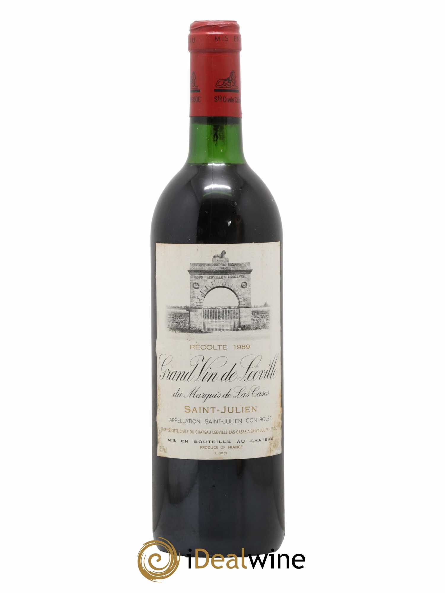 Château Léoville Las Cases 2ème Grand Cru Classé 1989 - Lot de 1 bouteille - 0