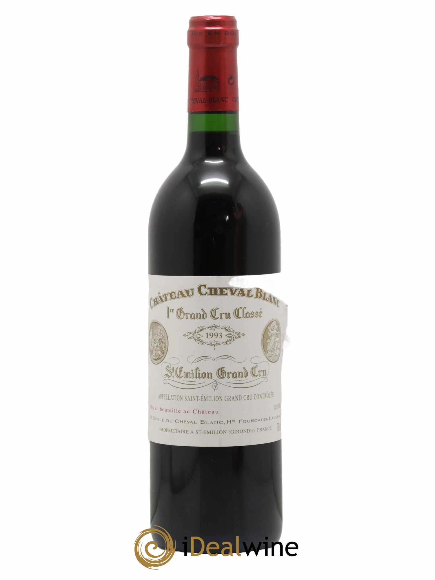 Château Cheval Blanc 1er Grand Cru Classé A 1993 - Lot de 1 bouteille - 0