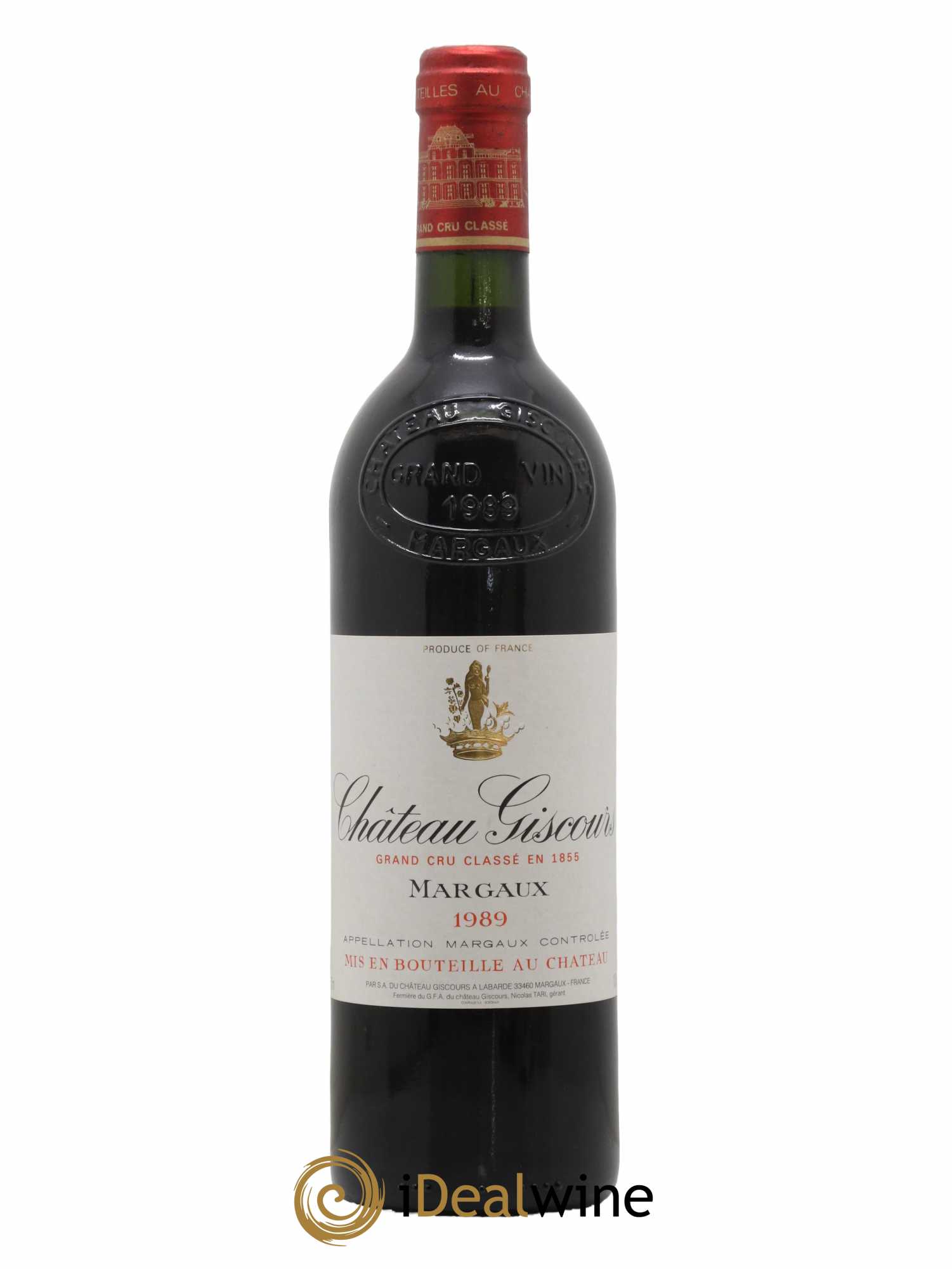 Château Giscours 3ème Grand Cru Classé 1989 - Lot de 1 bouteille - 0