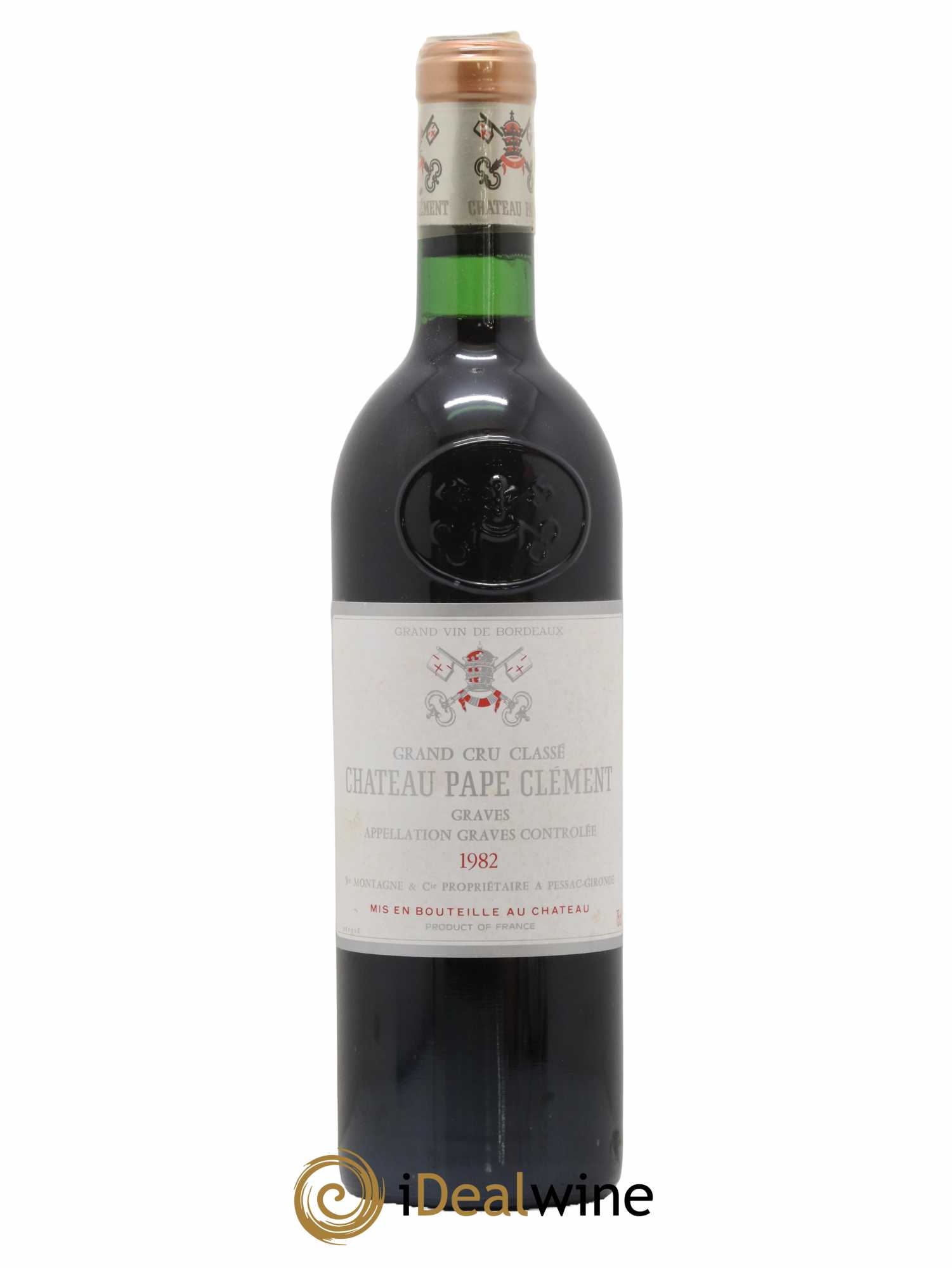 Château Pape Clément Cru Classé de Graves 1982 - Lot de 1 bouteille - 0