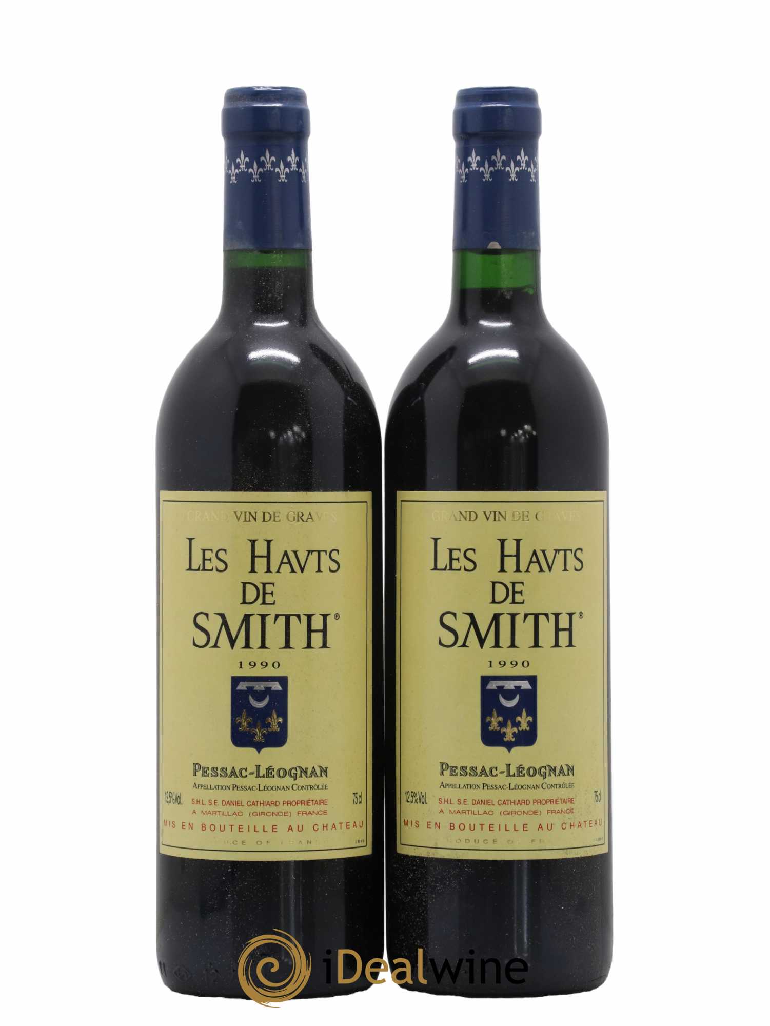 Les Hauts de Smith Second Vin 1990 - Lot de 2 bouteilles - 0