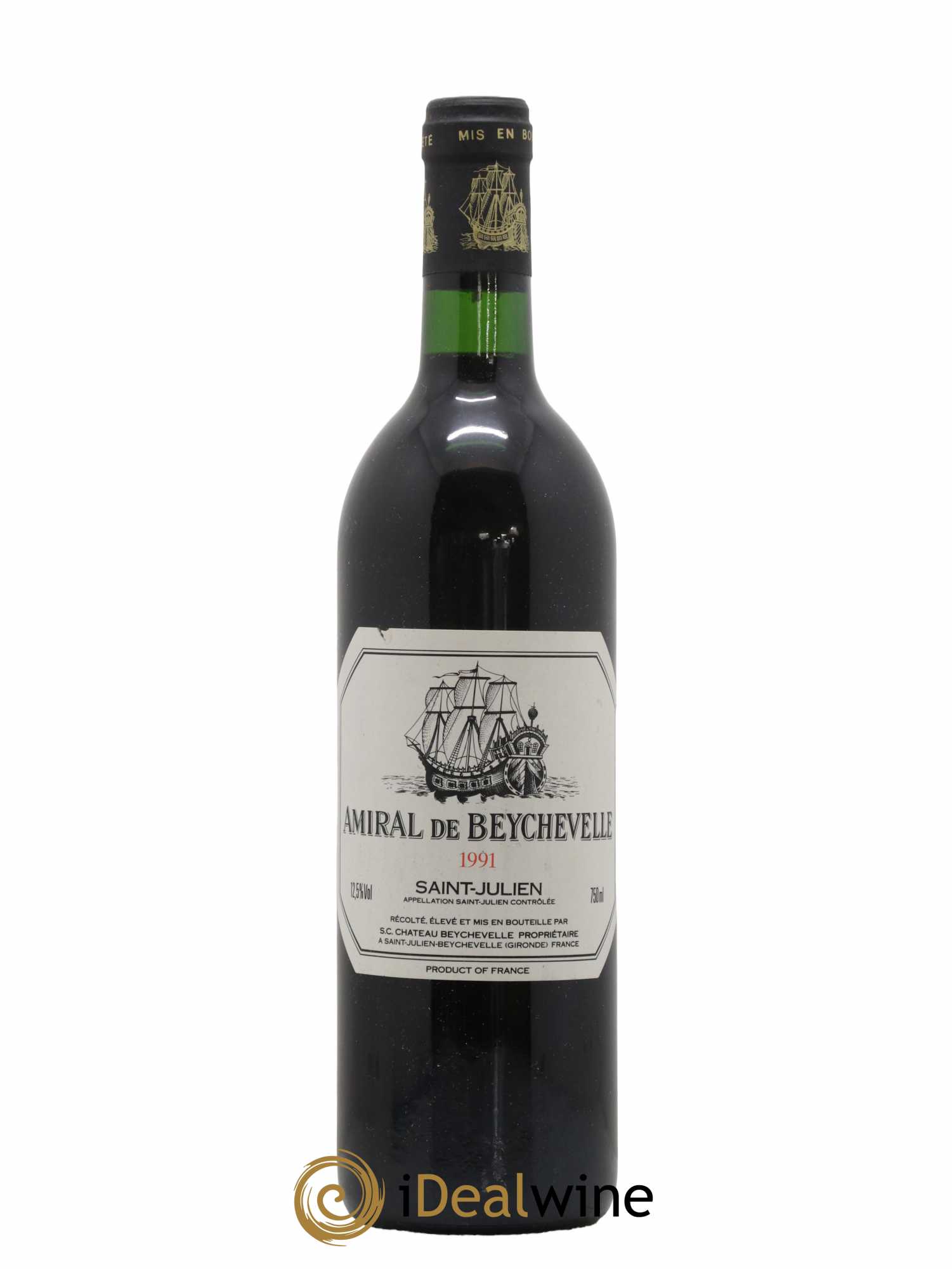 Amiral de Beychevelle Second Vin 1991 - Lot de 1 bouteille - 0