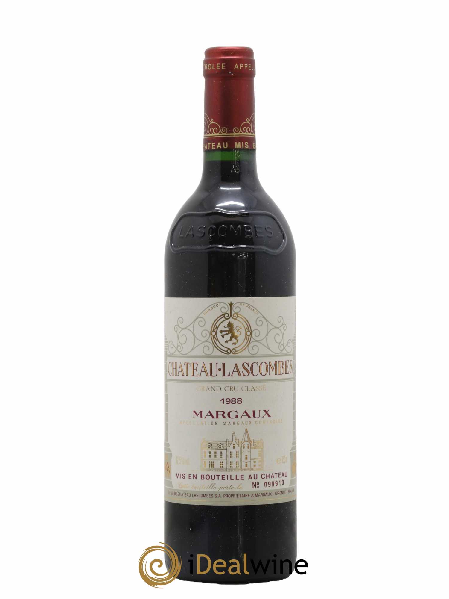 Château Lascombes 2ème Grand Cru Classé 1988 - Lot de 1 bouteille - 0