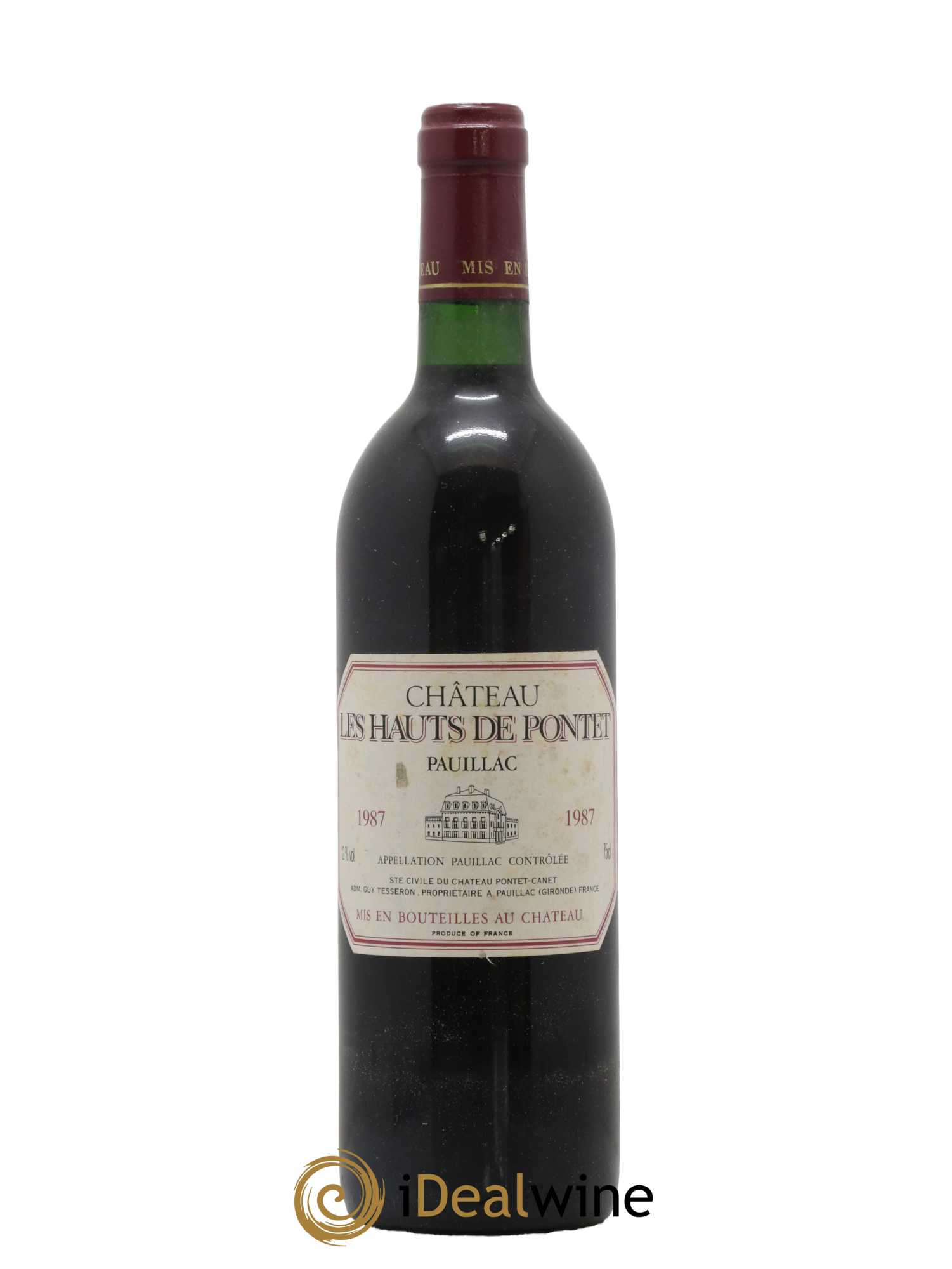 Les Hauts de Pontet-Canet Second Vin 1987 - Lot de 1 bouteille - 0