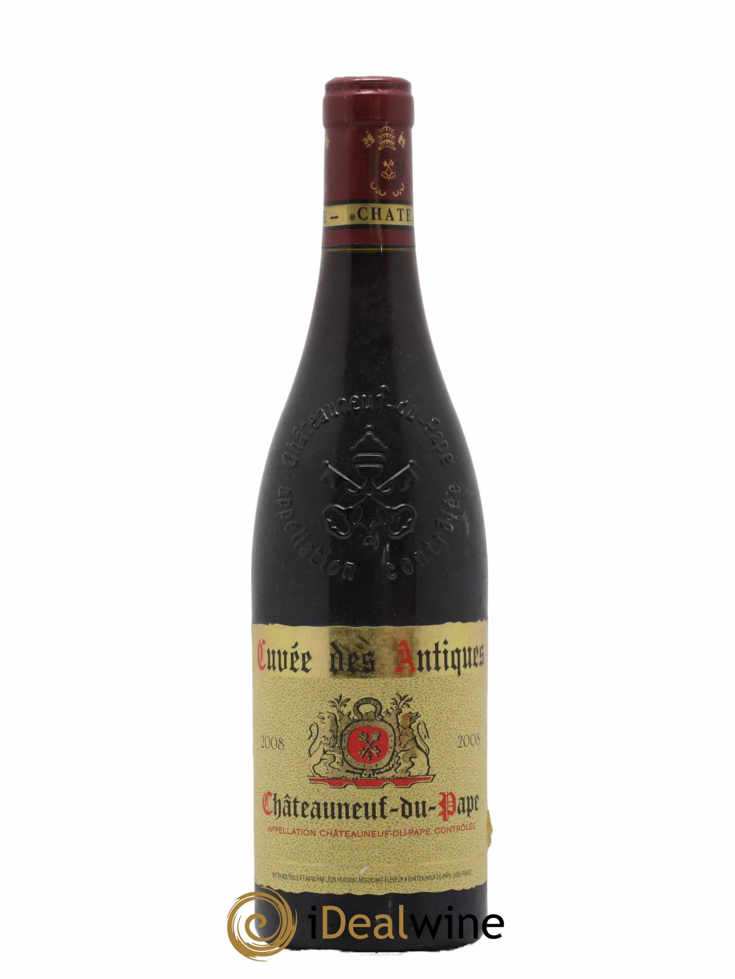 Acheter vin Châteauneuf-du-Pape La Cuvee Des Antiques 2008 (lot