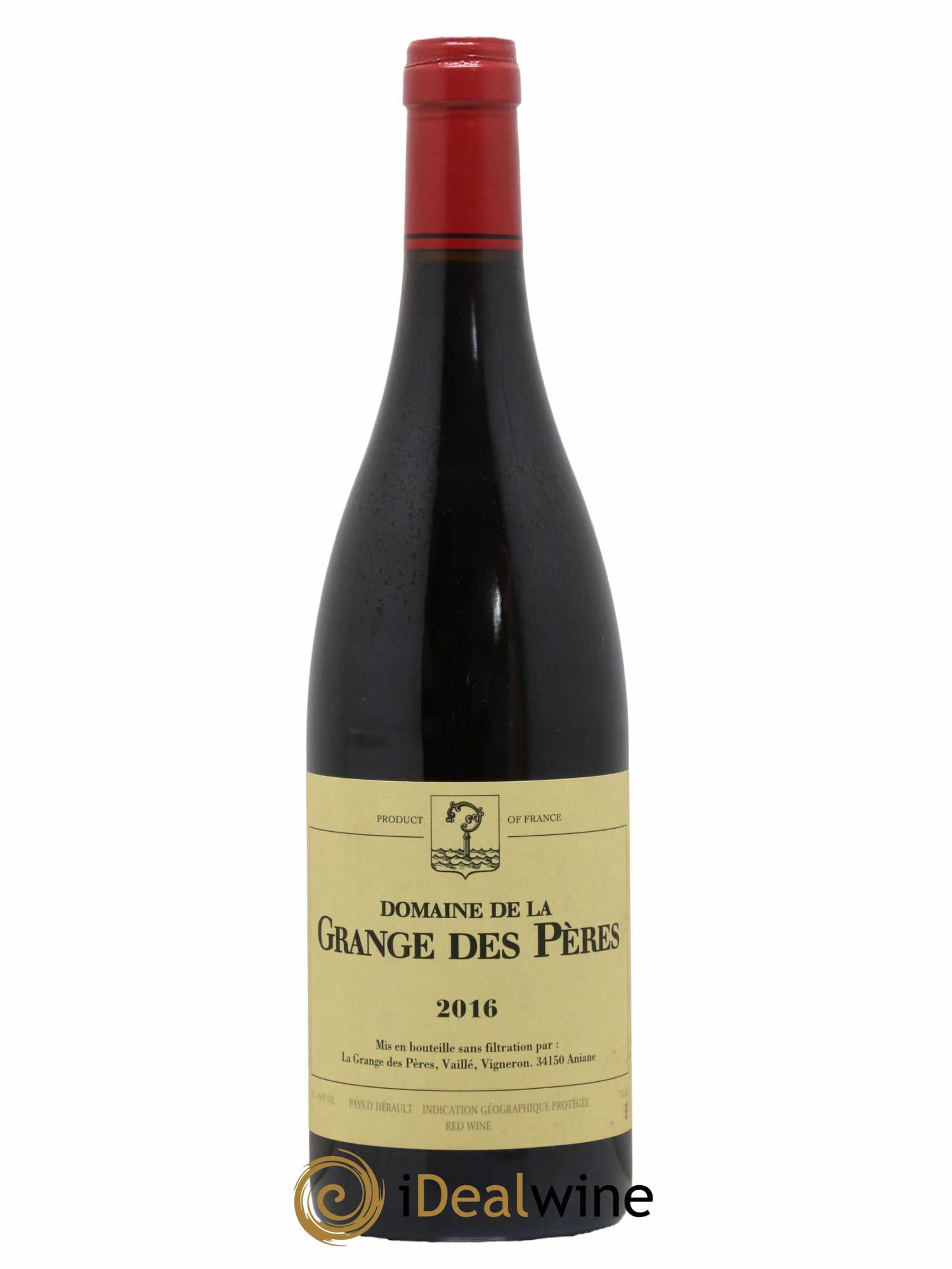 Pays d'Hérault Grange des Pères Laurent Vaillé 2016 - Lot de 1 bouteille - 0