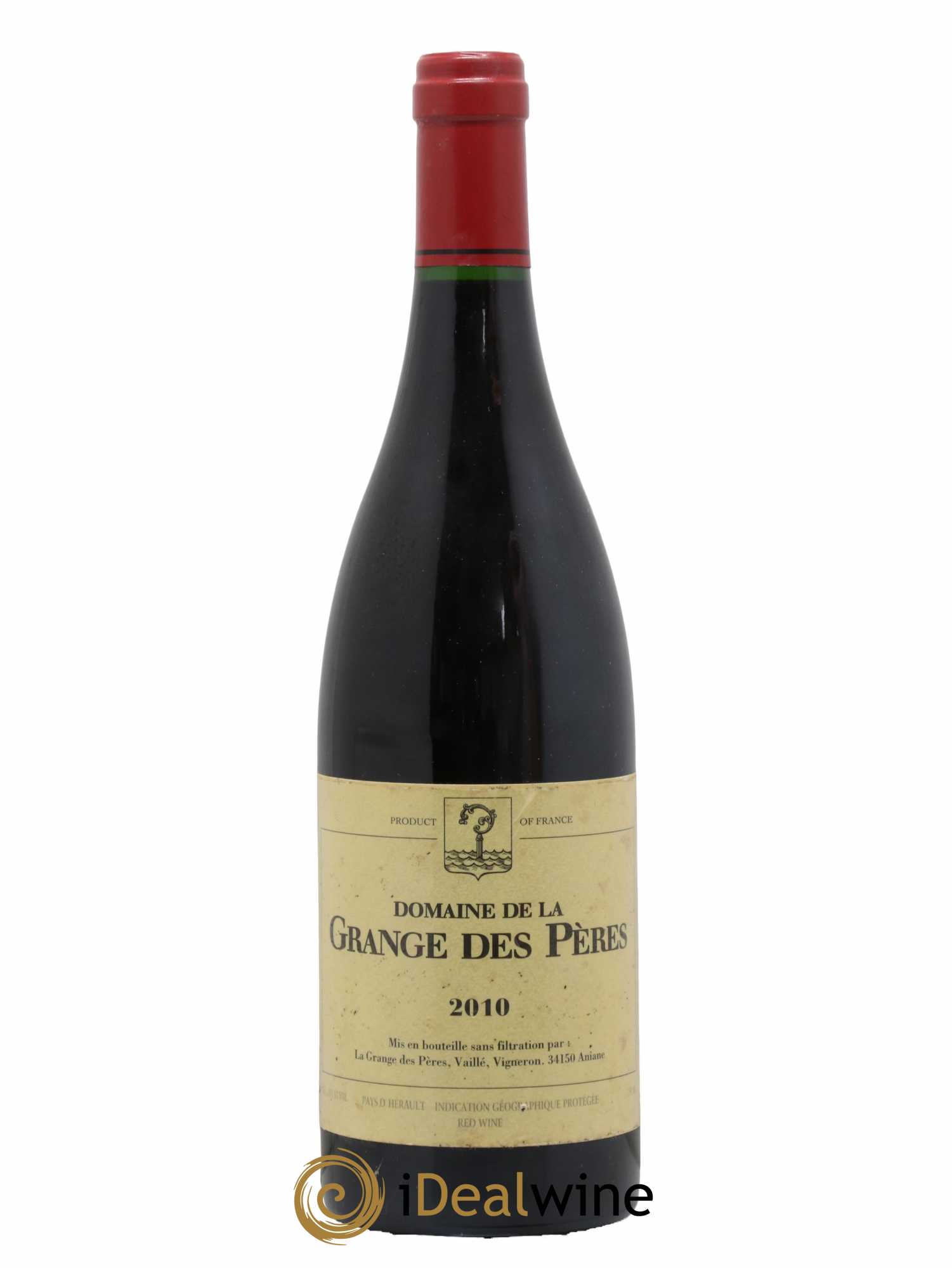 Pays d'Hérault Grange des Pères Laurent Vaillé 2010 - Lot de 1 bouteille - 0
