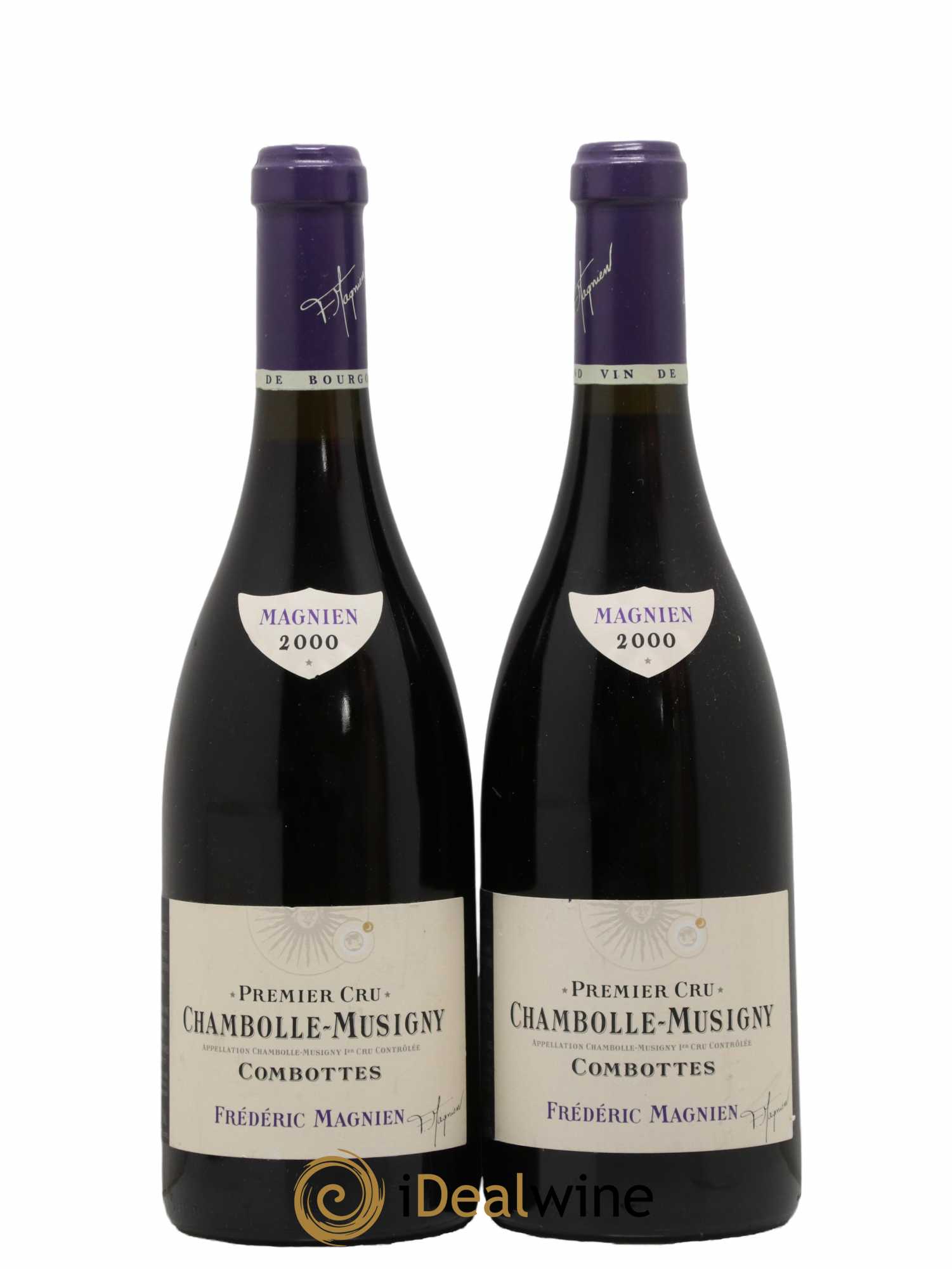 Chambolle-Musigny 1er Cru Combottes Frédéric Magnien 2000 - Lot de 2 bouteilles - 0