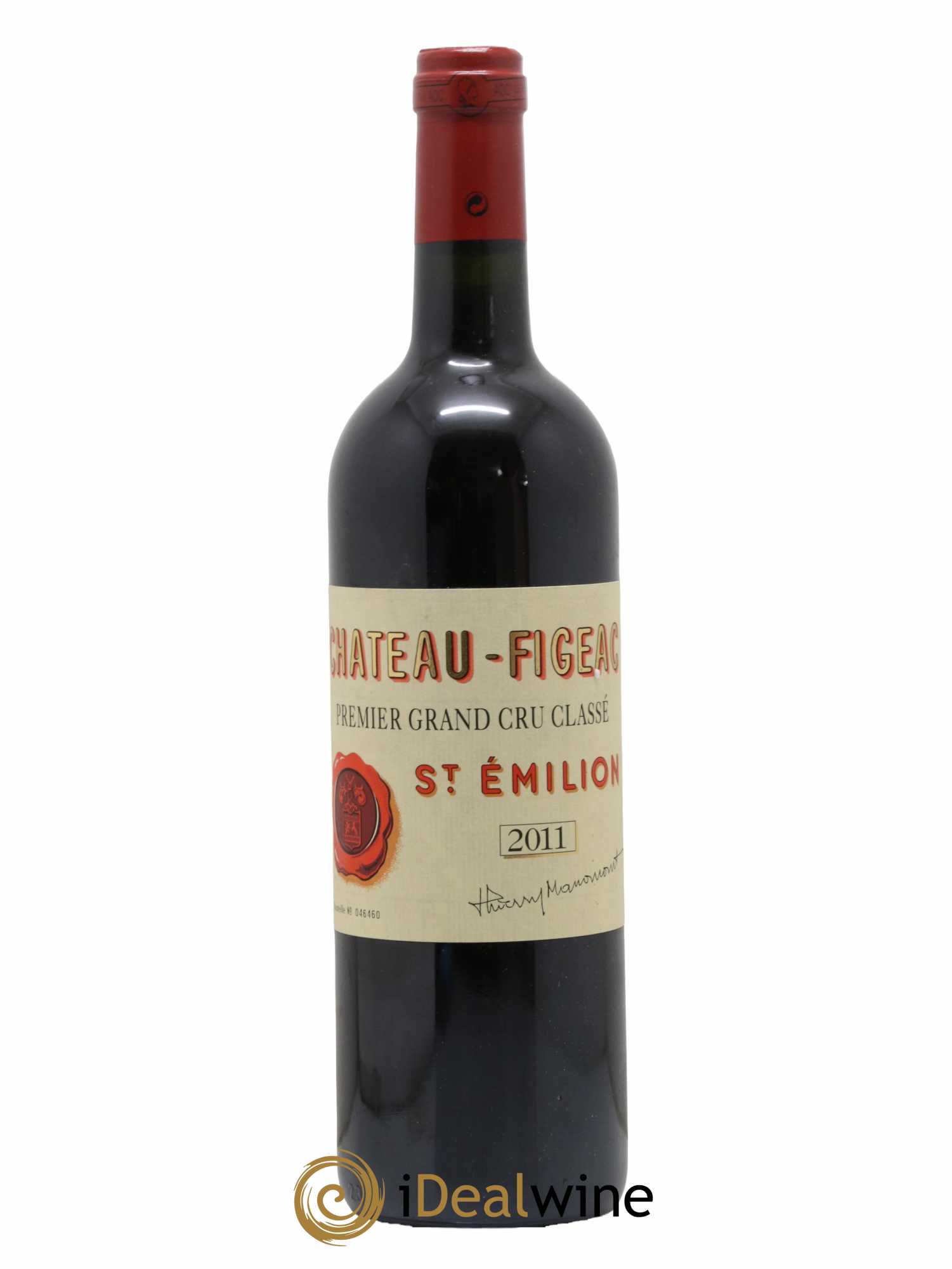 Château Figeac 1er Grand Cru Classé A 2011 - Lot de 1 bouteille - 0