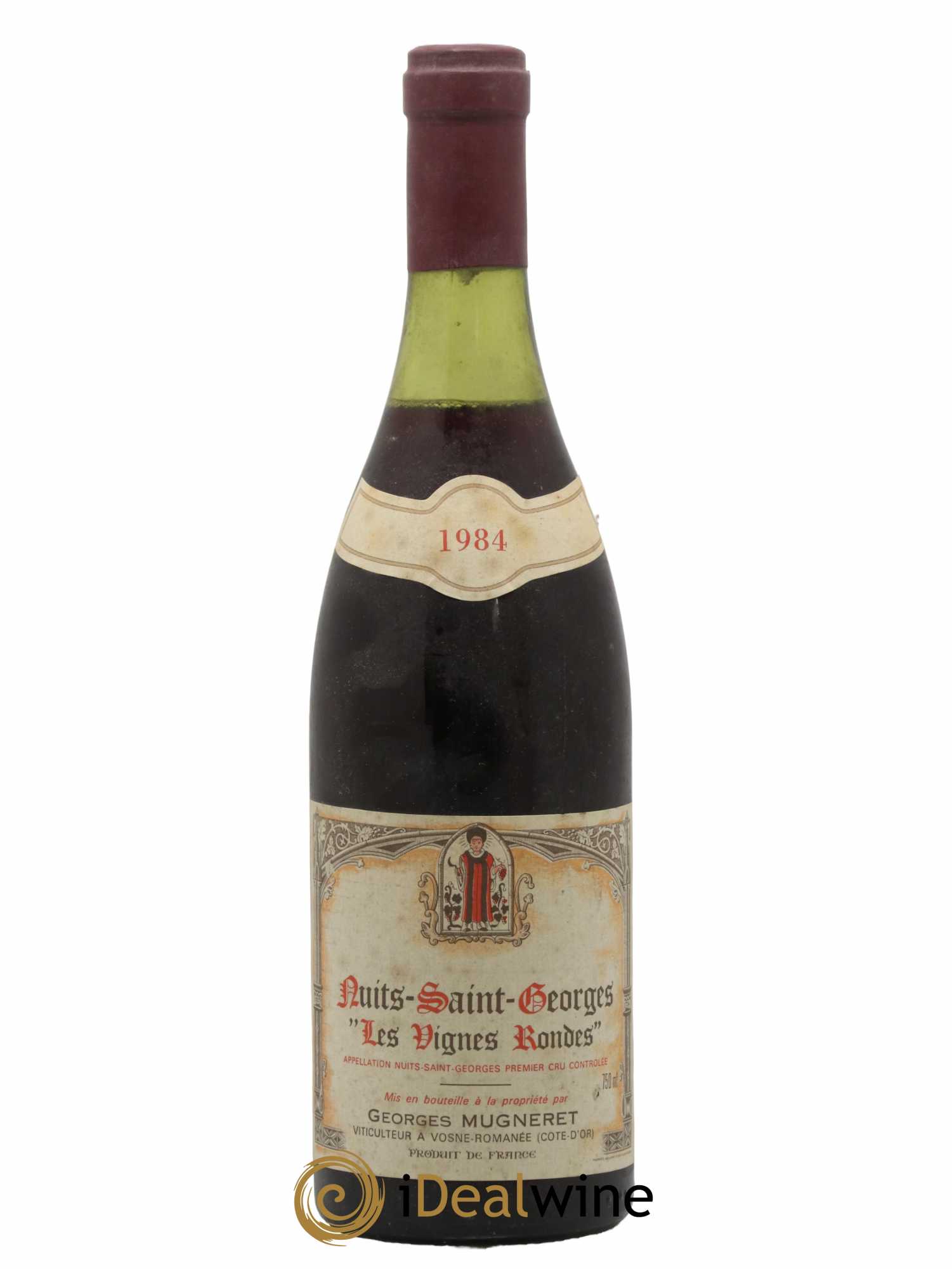 Nuits-Saint-Georges 1er Cru Les Vignes Rondes Georges Mugneret (Domaine) 1984 - Lot de 1 bouteille - 0