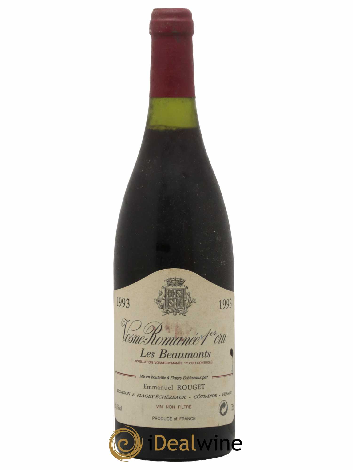 Vosne-Romanée 1er Cru Les Beaumonts Emmanuel Rouget 1993 - Lot de 1 bouteille - 0