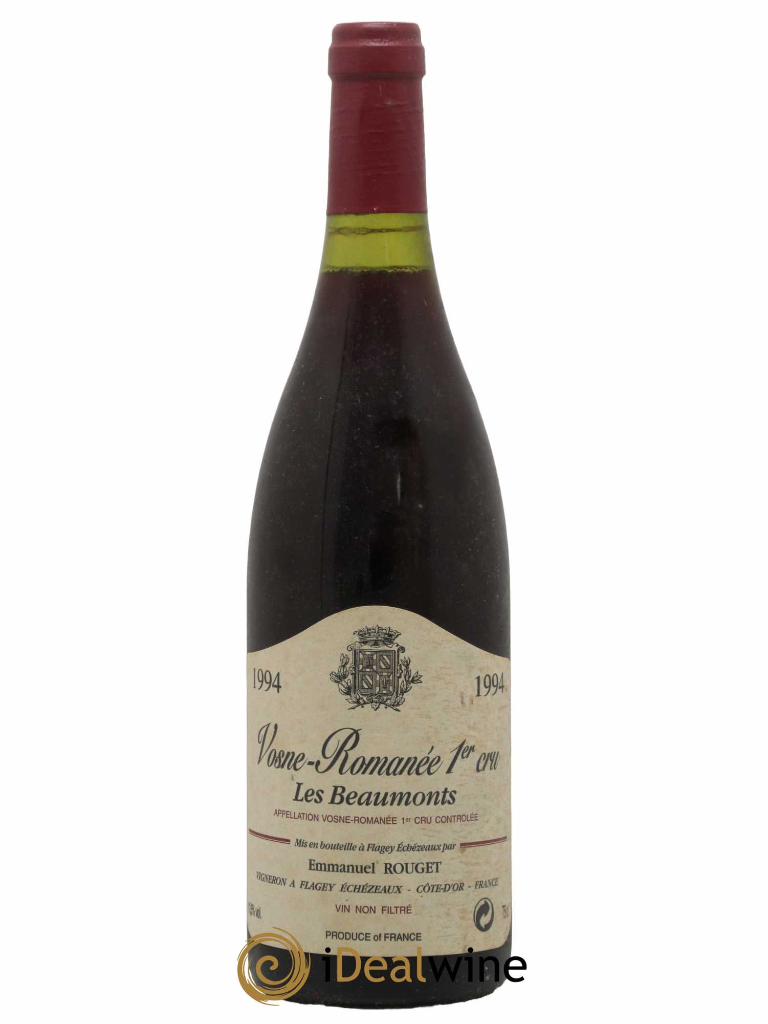 Vosne-Romanée 1er Cru Les Beaumonts Emmanuel Rouget 1994 - Lot de 1 bouteille - 0