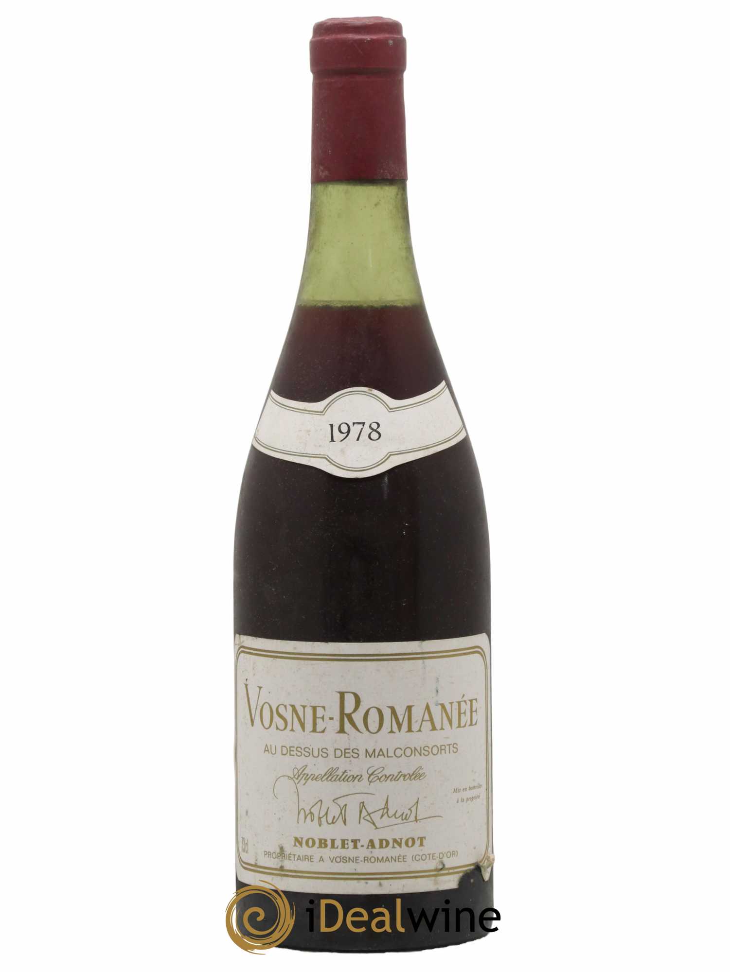 Vosne-Romanée 1er Cru Au Dessus Des Malconsorts Noblet Adnot 1978 - Lot de 1 bouteille - 0
