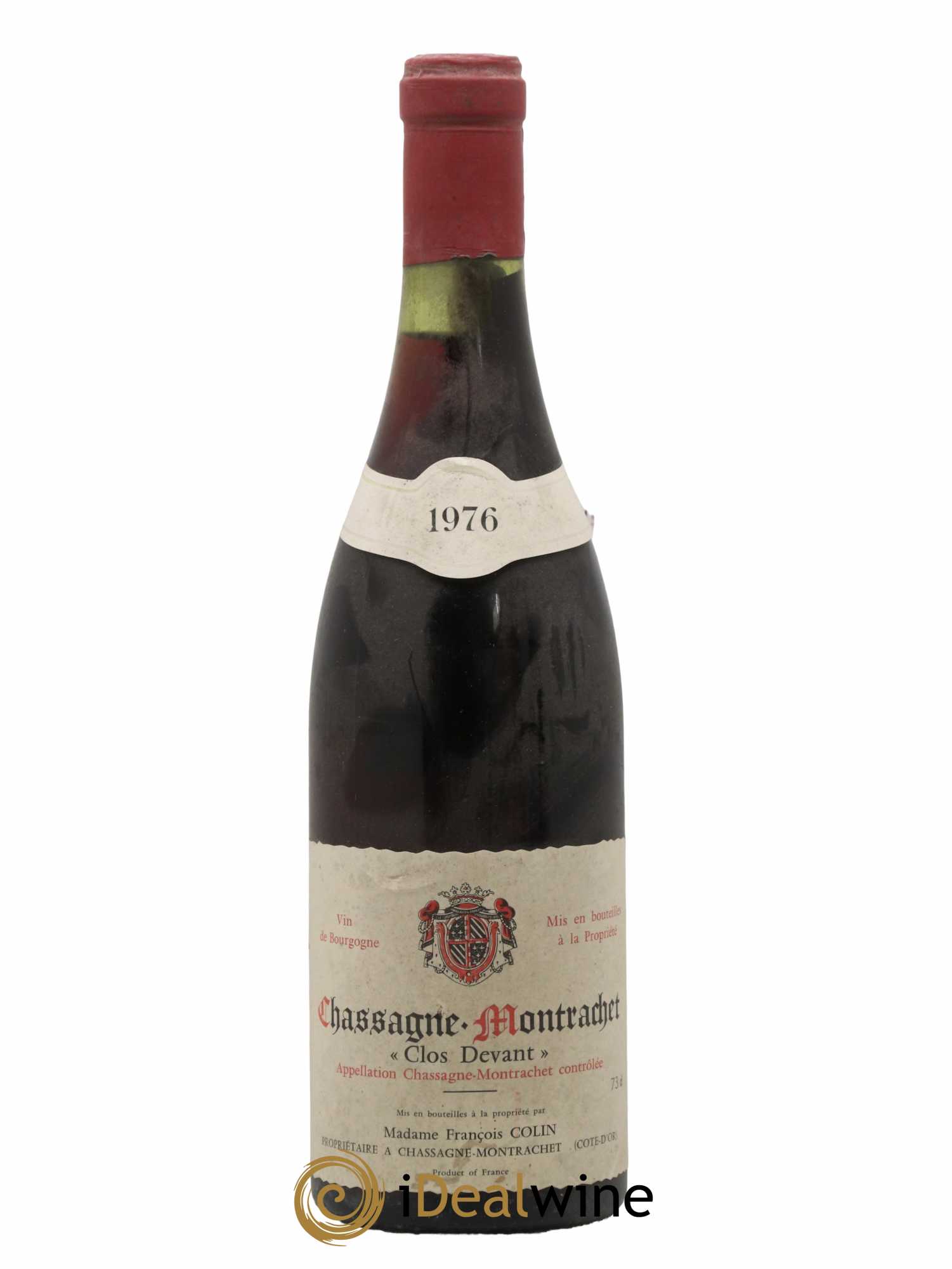 Chassagne-Montrachet Clos Devant François Colin 1976 - Lot de 1 bouteille - 0