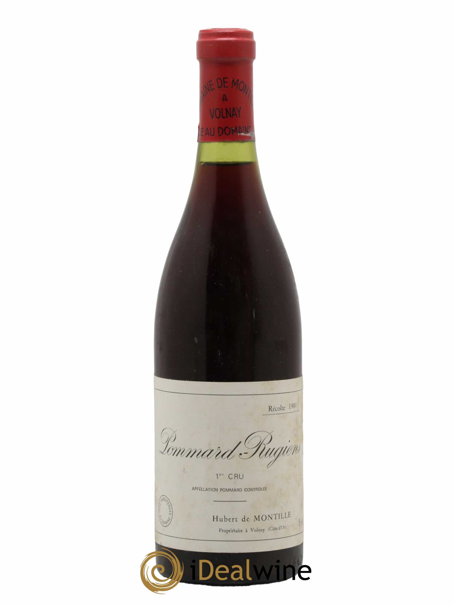 Pommard 1er Cru Les Rugiens-bas De Montille (Domaine) 1980 - Lot de 1 bouteille - 0
