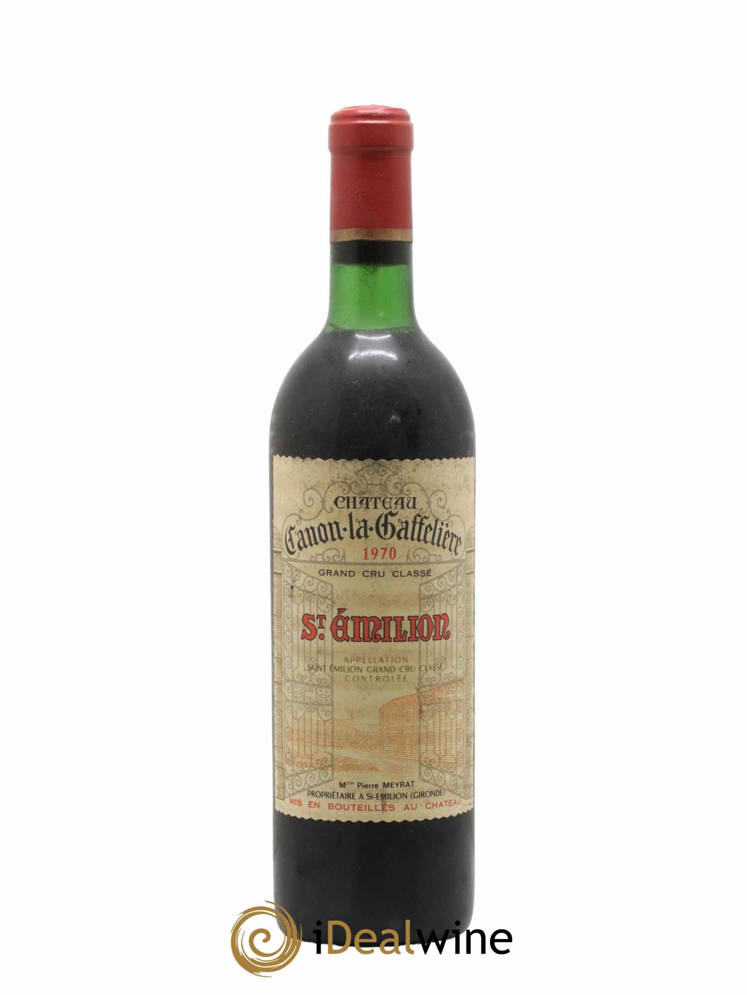 Château Canon la Gaffelière 1er Grand Cru Classé B 1970 - Lot de 1 bouteille - 0