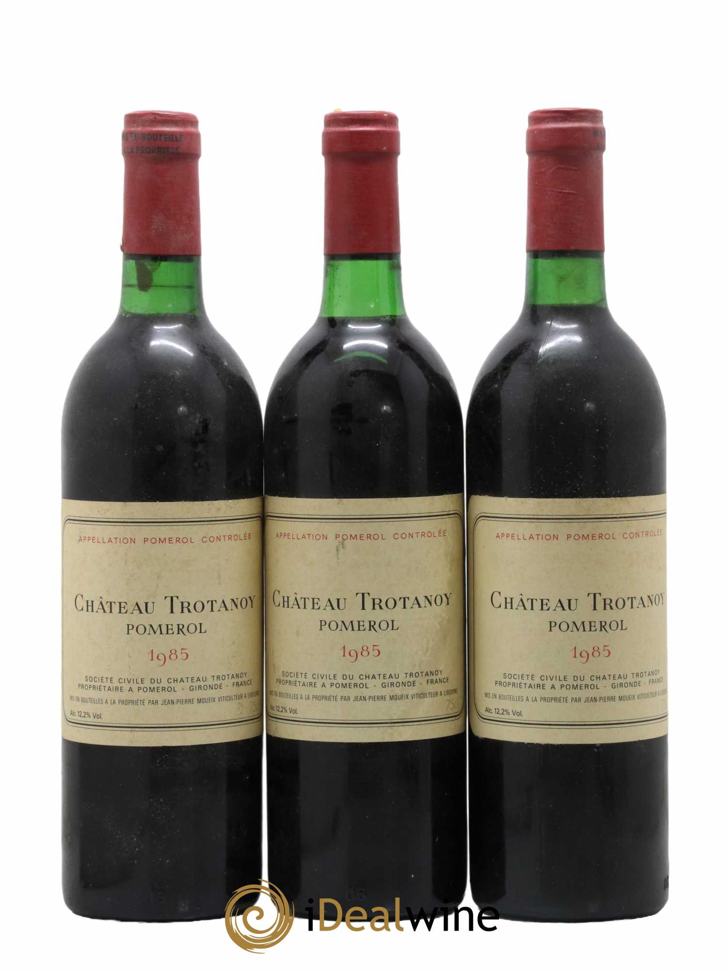 Château Trotanoy 1985 - Lot de 3 bouteilles - 0