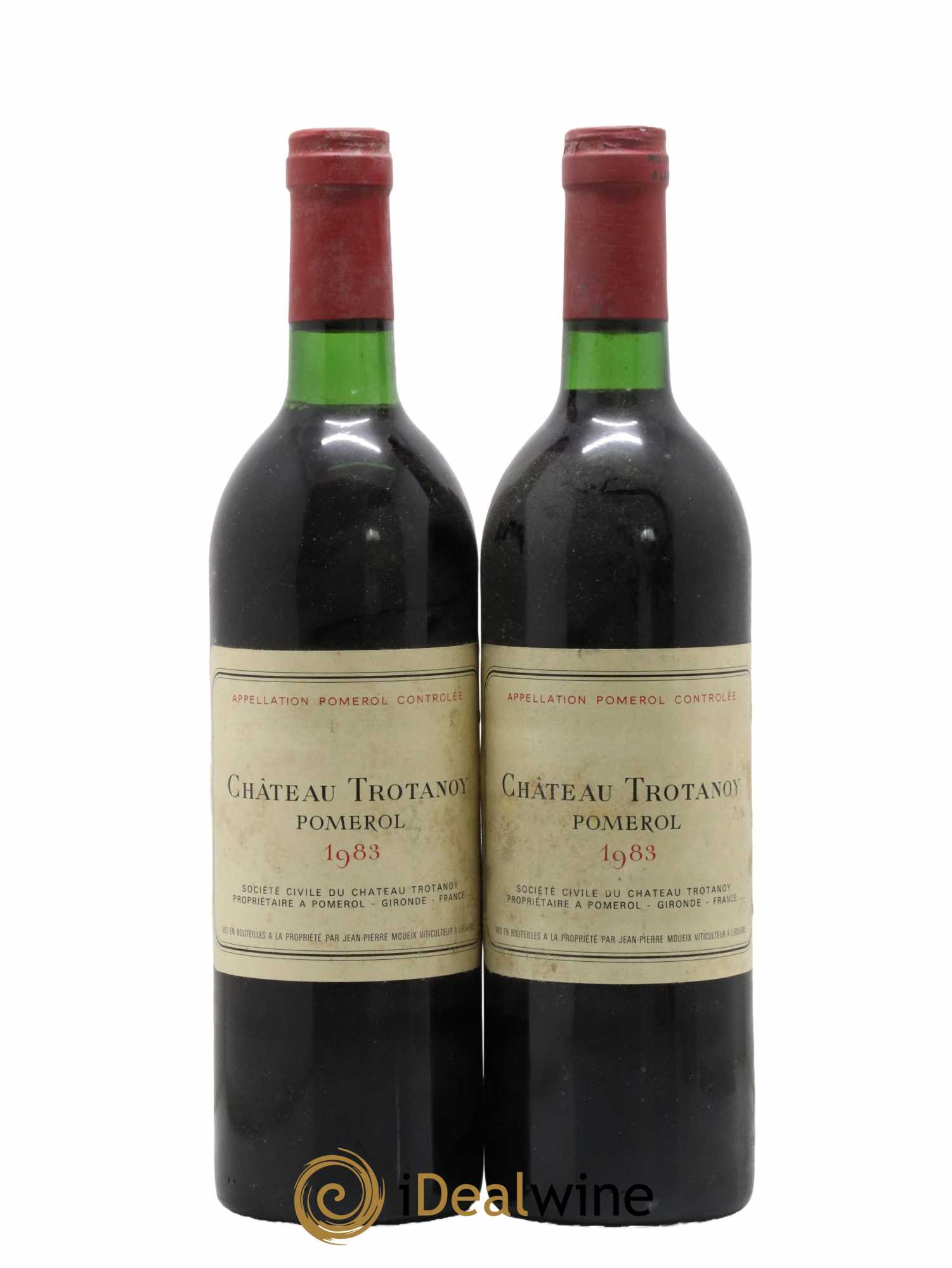 Château Trotanoy 1983 - Lot de 2 bouteilles - 0