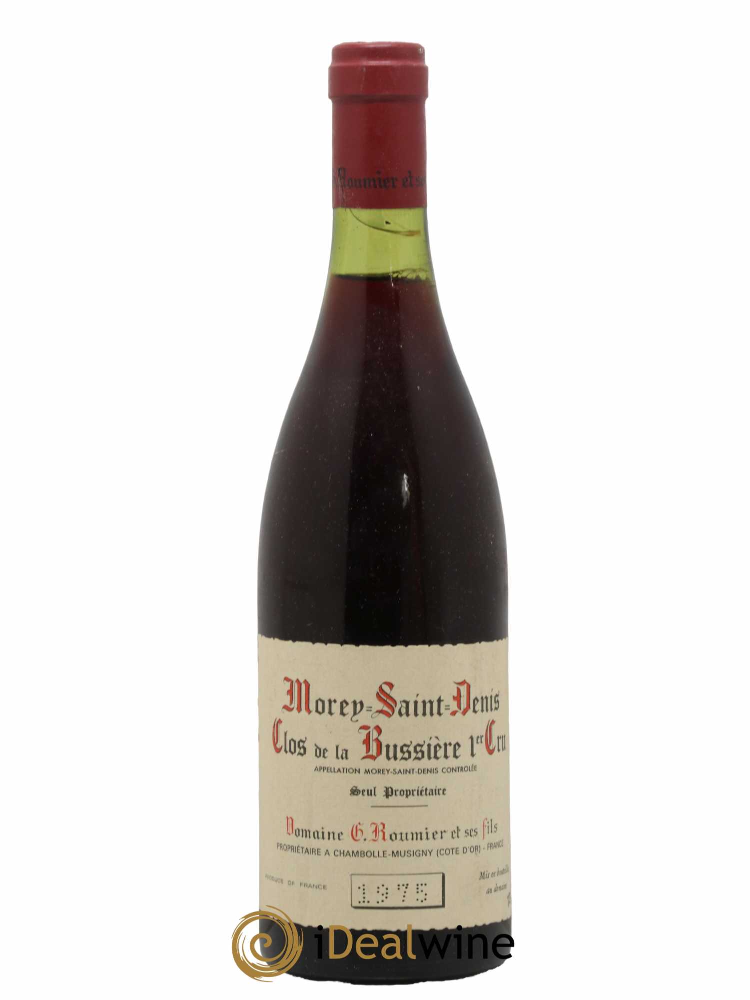 Morey-Saint-Denis 1er Cru Clos de la Bussière Georges Roumier (Domaine) 1975 - Lot de 1 bouteille - 0