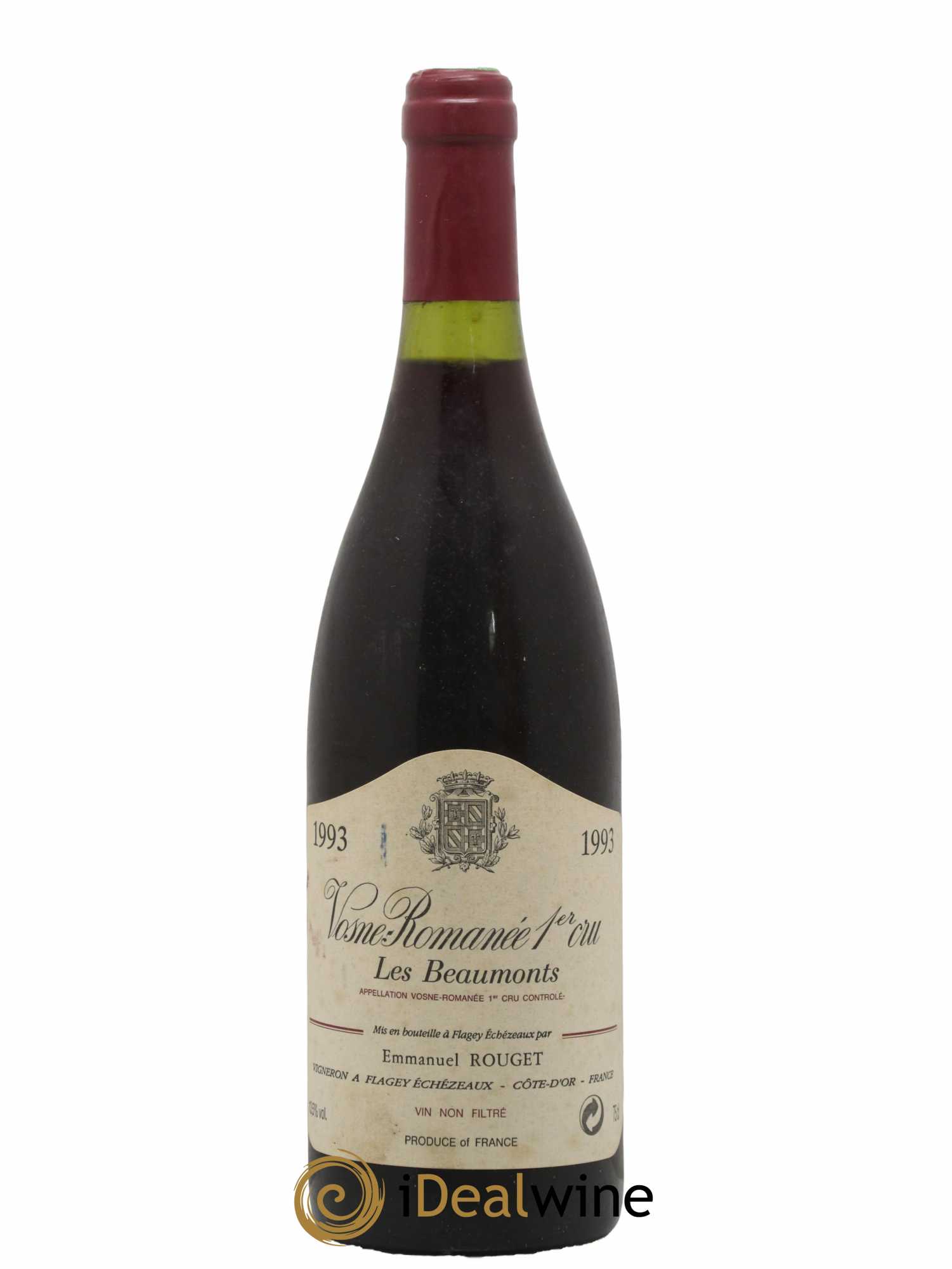 Vosne-Romanée 1er Cru Les Beaumonts Emmanuel Rouget 1993 - Lot de 1 bouteille - 0