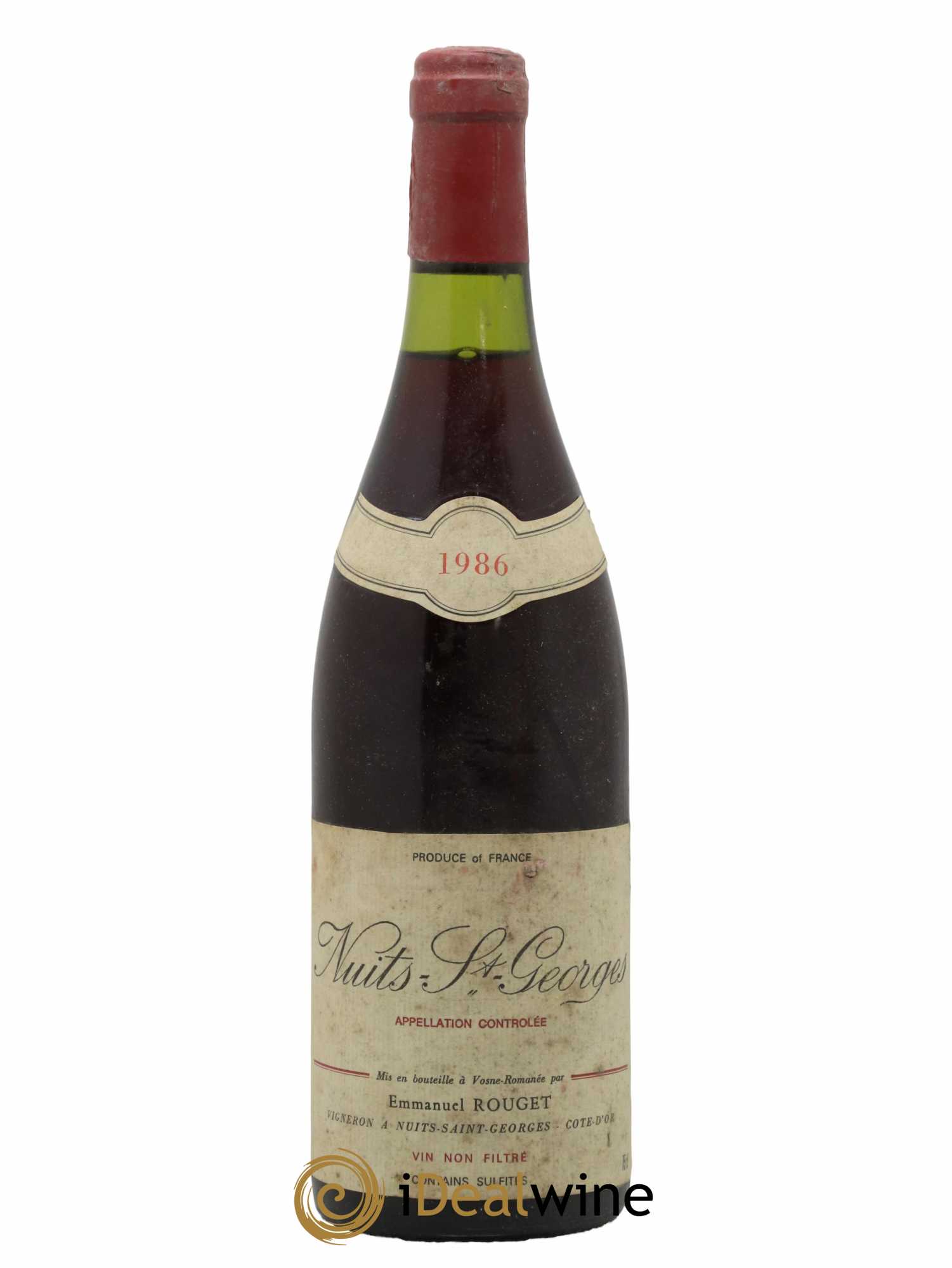 Nuits-Saint-Georges Emmanuel Rouget 1986 - Posten von 1 Flasche - 0