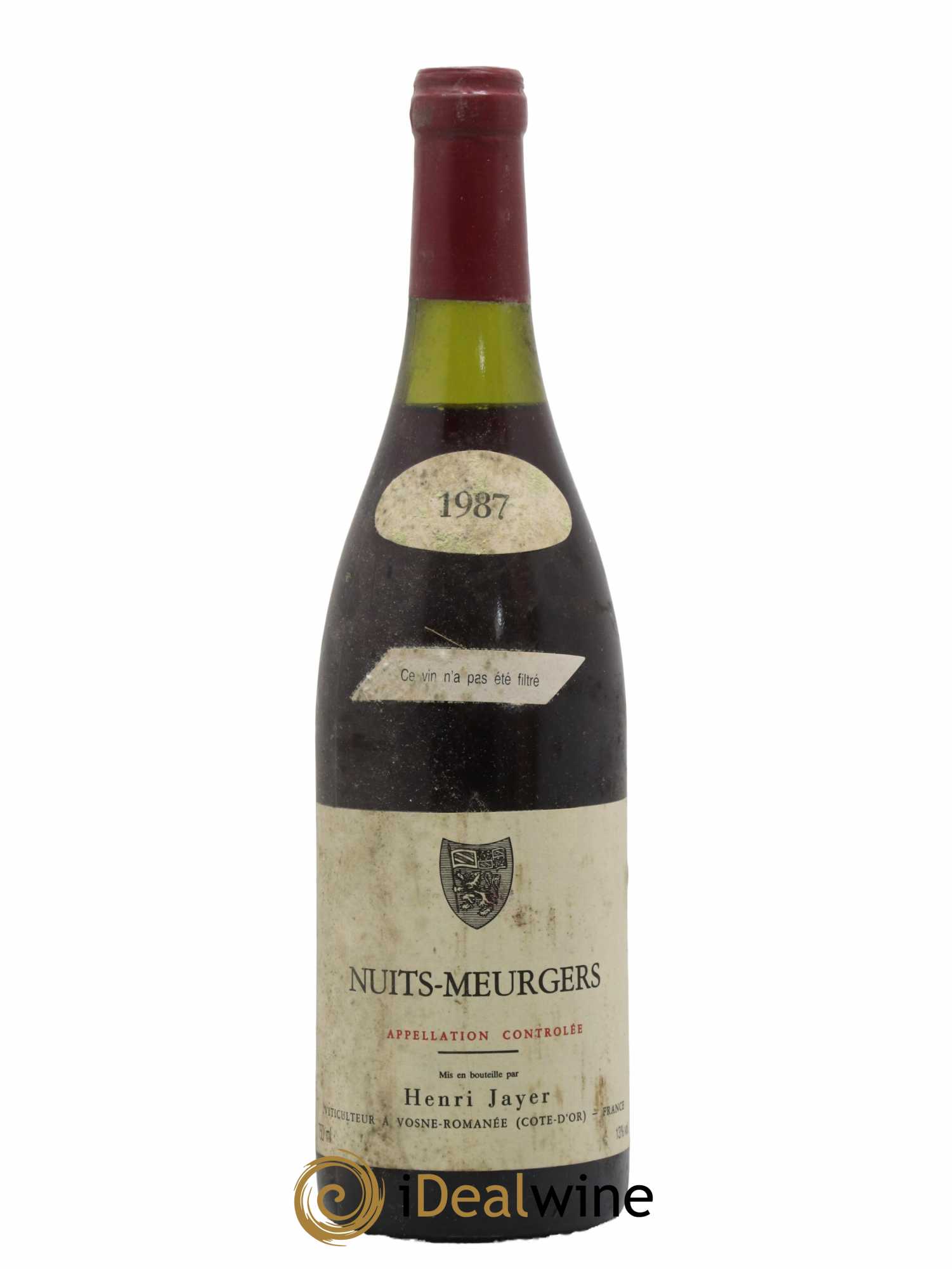 Nuits-Saint-Georges Les Meurgers Henri Jayer 1987 - Lot de 1 bouteille - 0