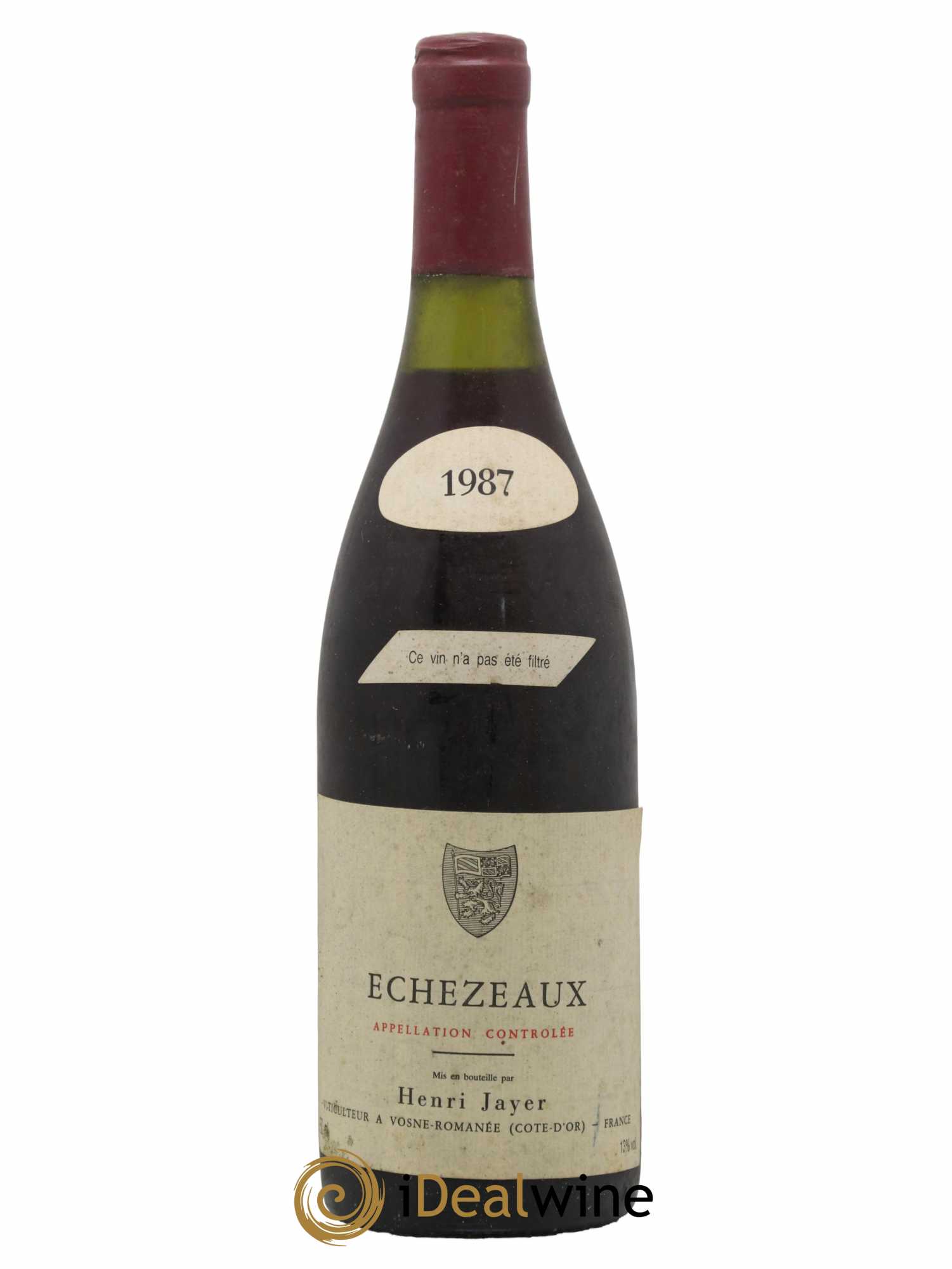 Echezeaux Grand Cru Henri Jayer 1987 - Lot de 1 bouteille - 0