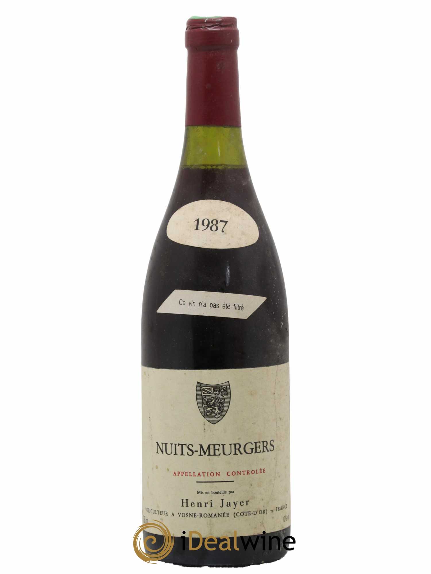 Nuits-Saint-Georges Les Meurgers Henri Jayer 1987 - Lot de 1 bouteille - 0