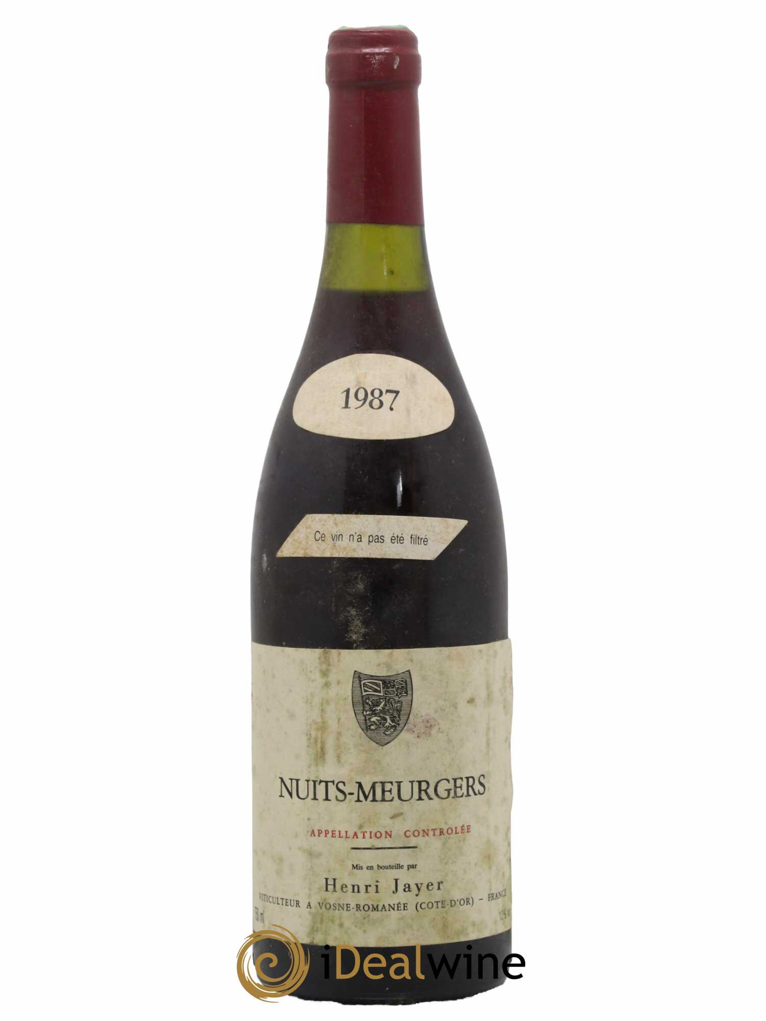 Nuits-Saint-Georges Les Meurgers Henri Jayer 1987 - Lot de 1 bouteille - 0