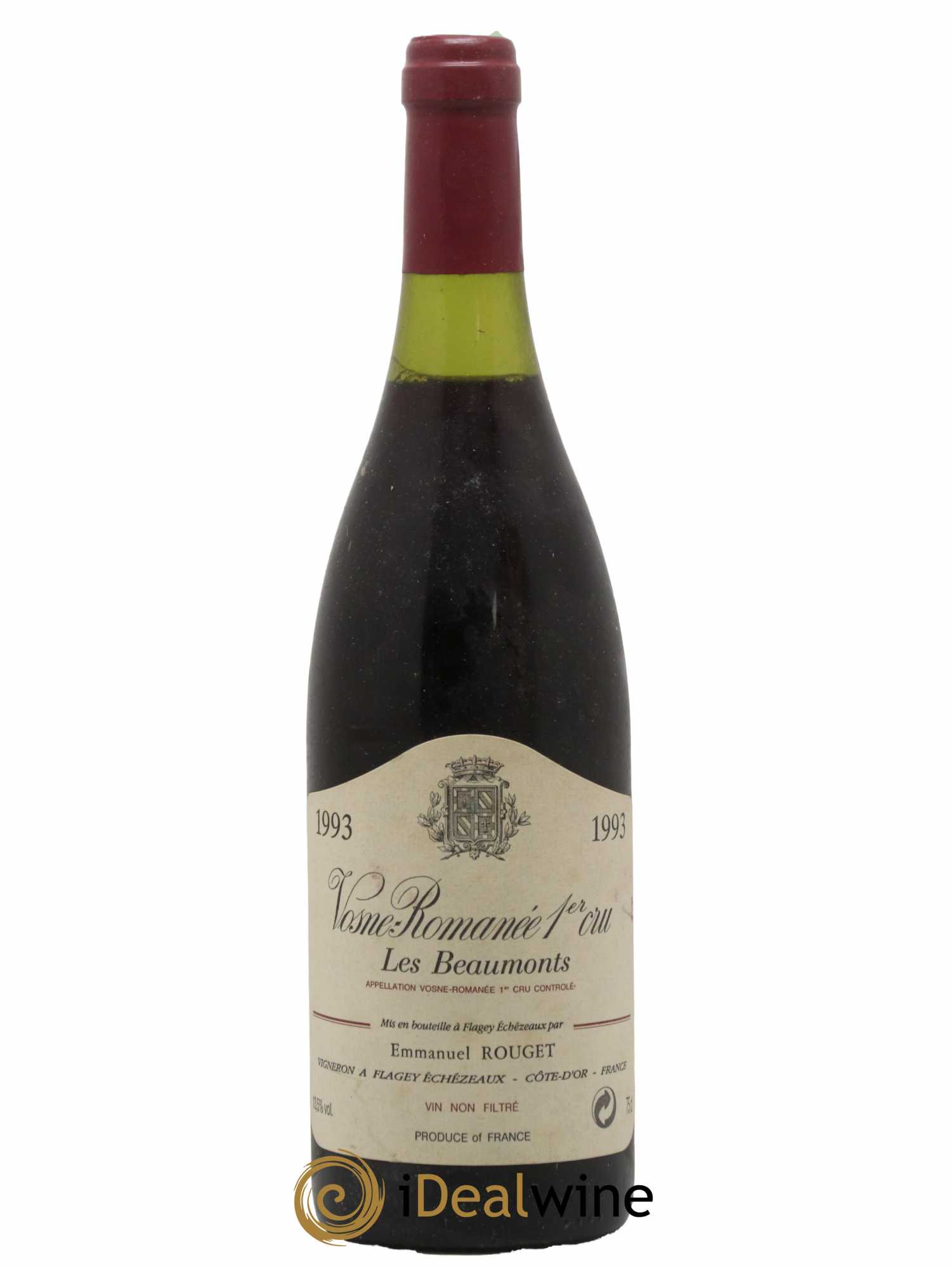 Vosne-Romanée 1er Cru Les Beaumonts Emmanuel Rouget 1993 - Lot de 1 bouteille - 0
