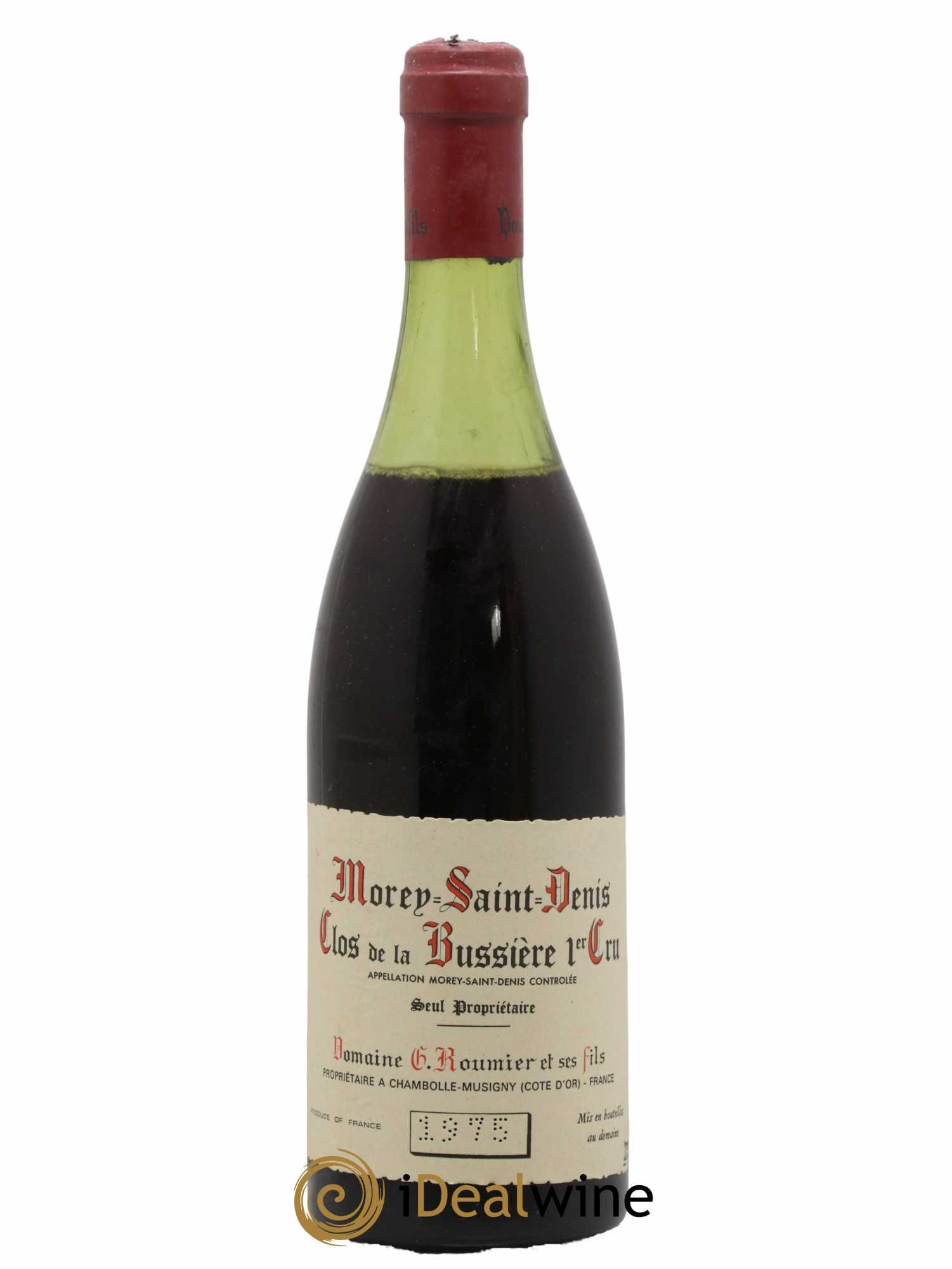 Morey Saint-Denis 1er Cru Clos de la Bussière Georges Roumier (Domaine) 1975 - Lotto di 1 bottiglia - 0