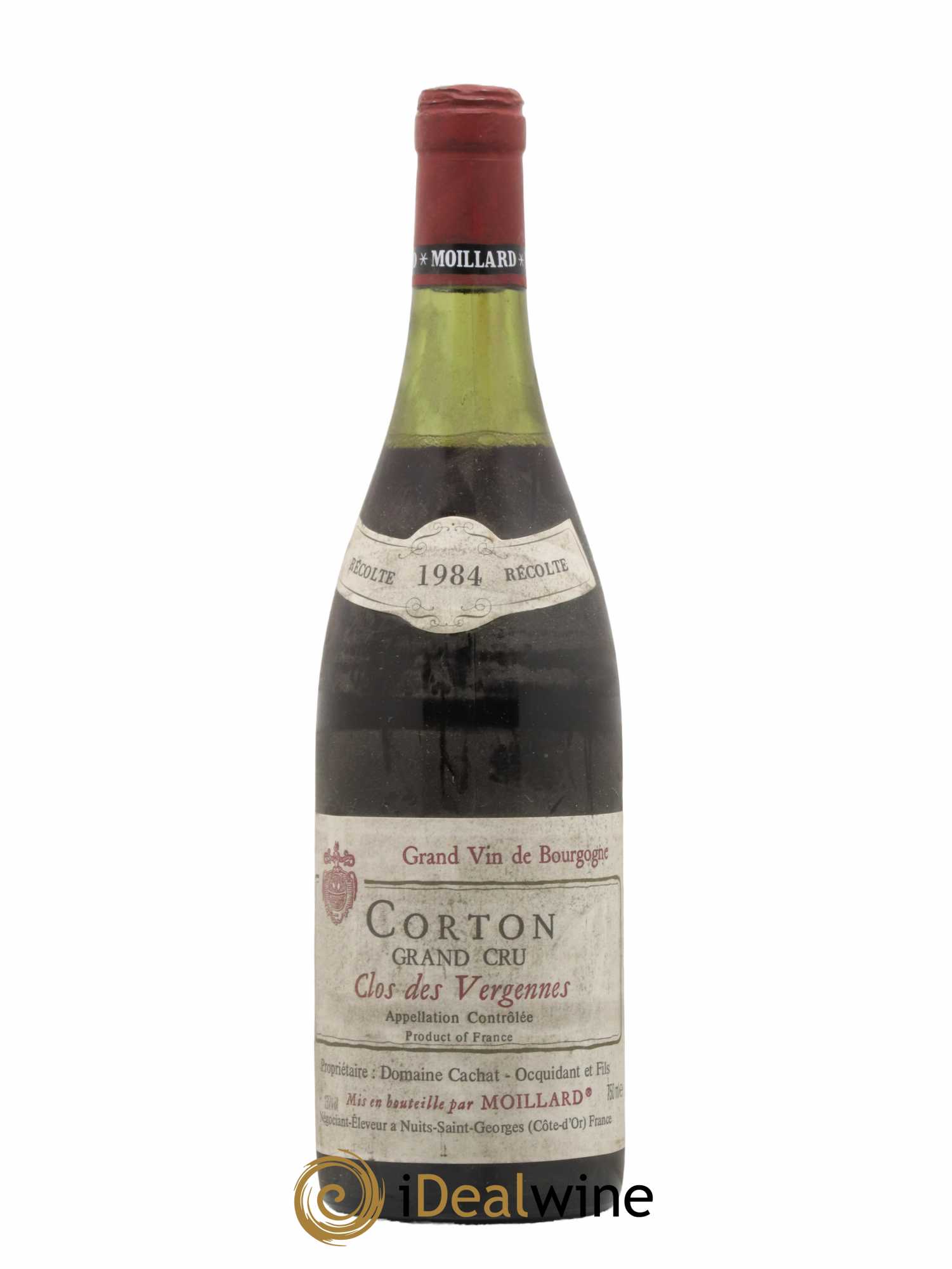 Corton Grand Cru Clos Des Vergennes Moillard 1984 - Lot de 1 bouteille - 0